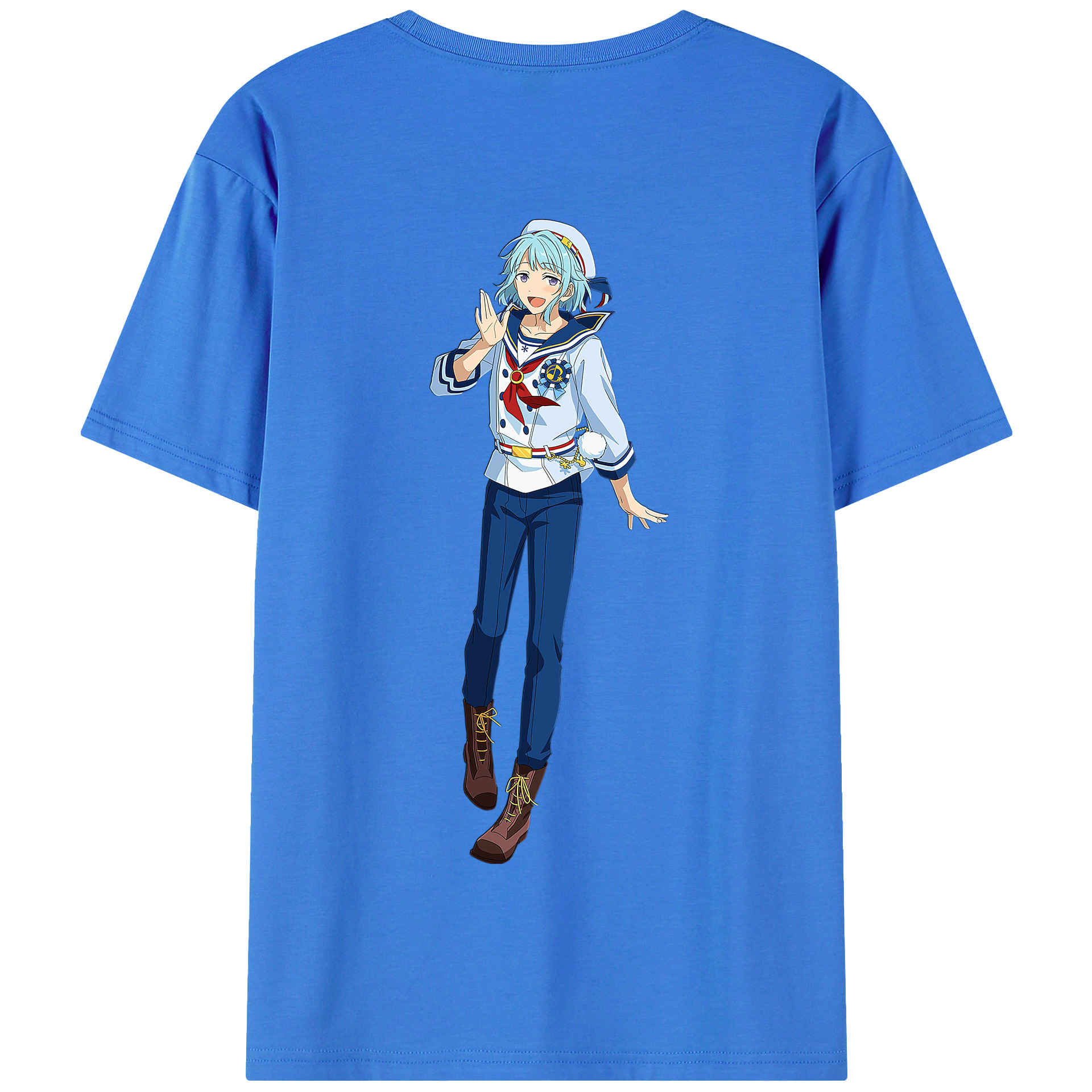 （画像用） あんさんぶるスターズ! Ensemble Stars 綿100％半袖Tシャツ（背面プリント）