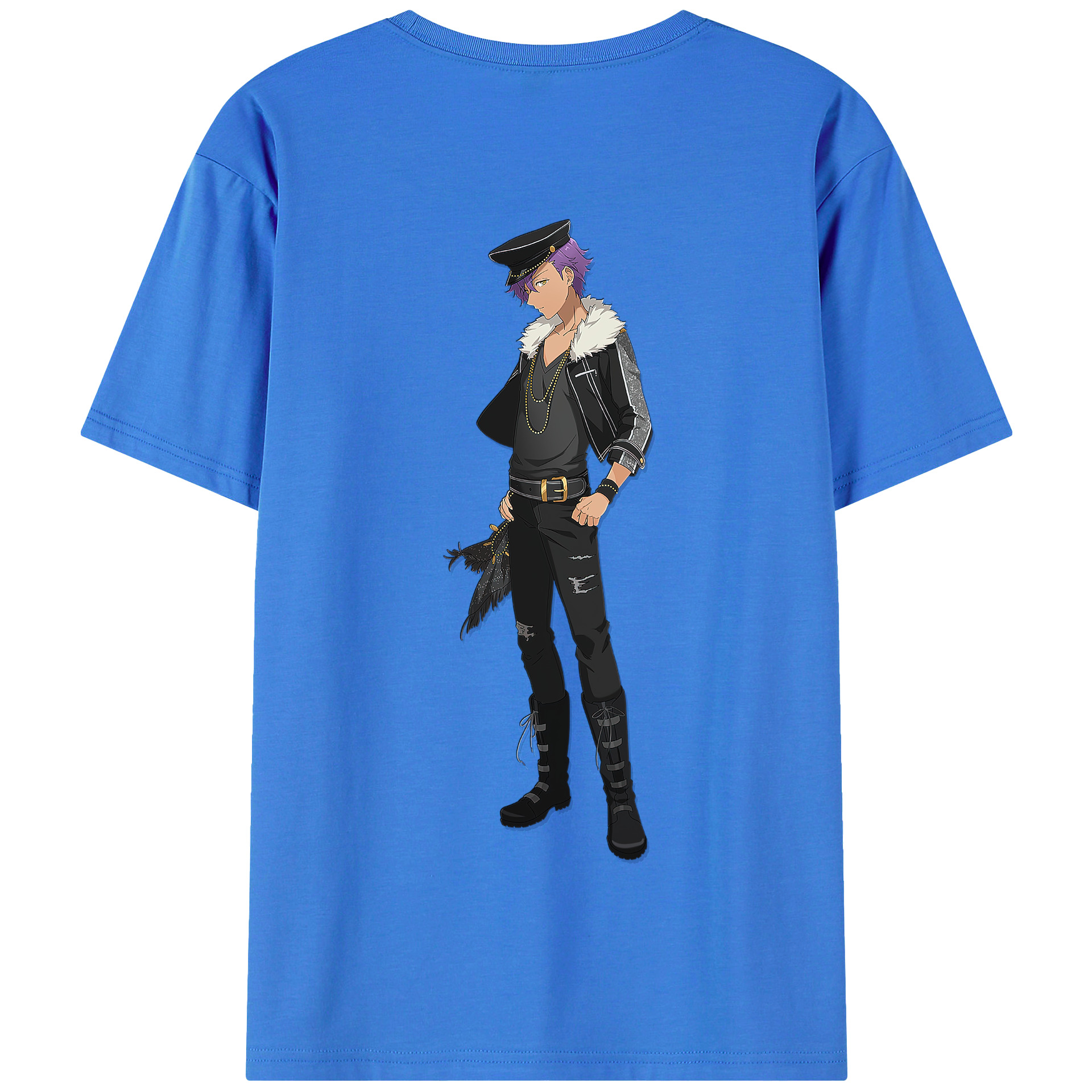 （画像用） あんさんぶるスターズ! Ensemble Stars 綿100％半袖Tシャツ（背面プリント）