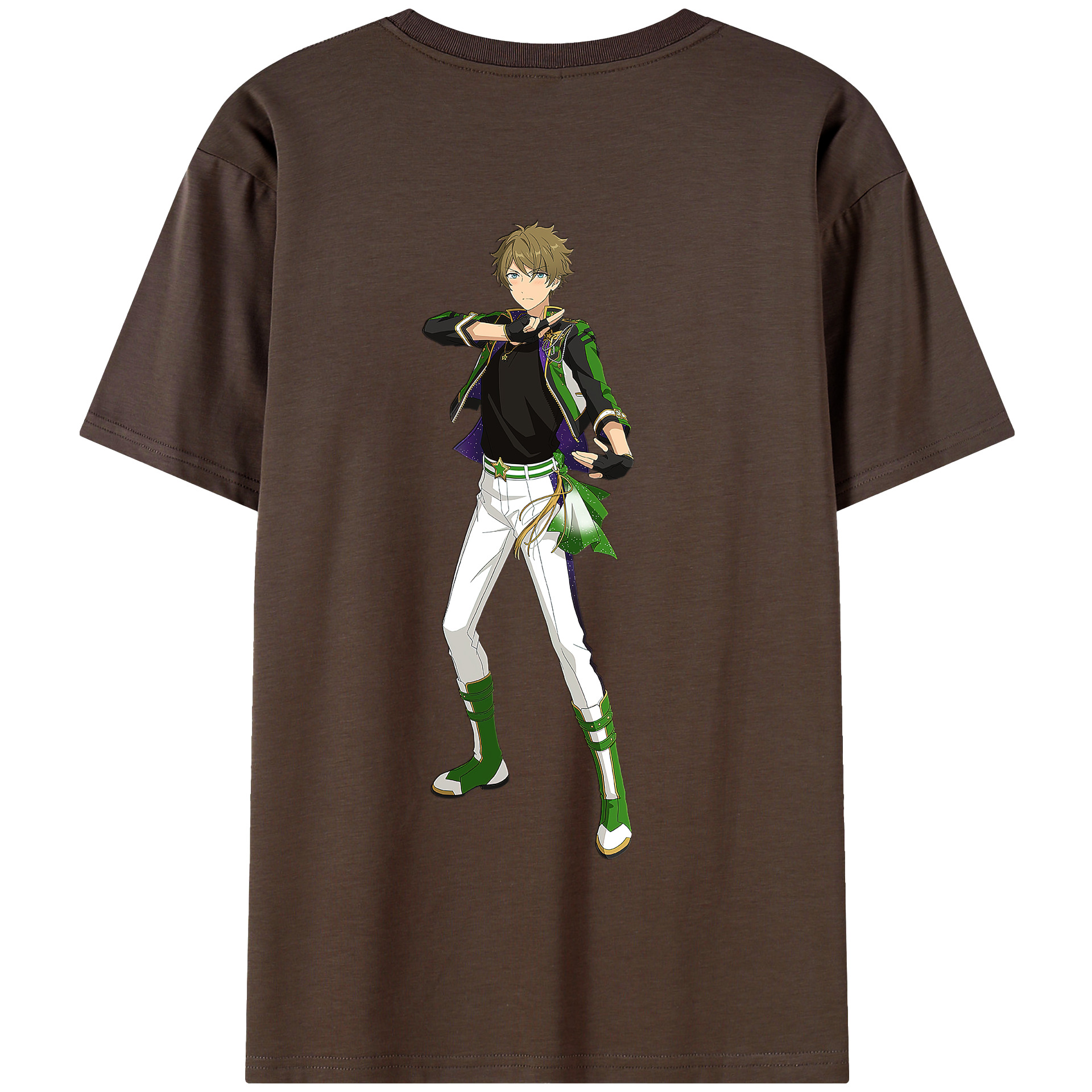 （画像用） あんさんぶるスターズ! Ensemble Stars 綿100％半袖Tシャツ（背面プリント）