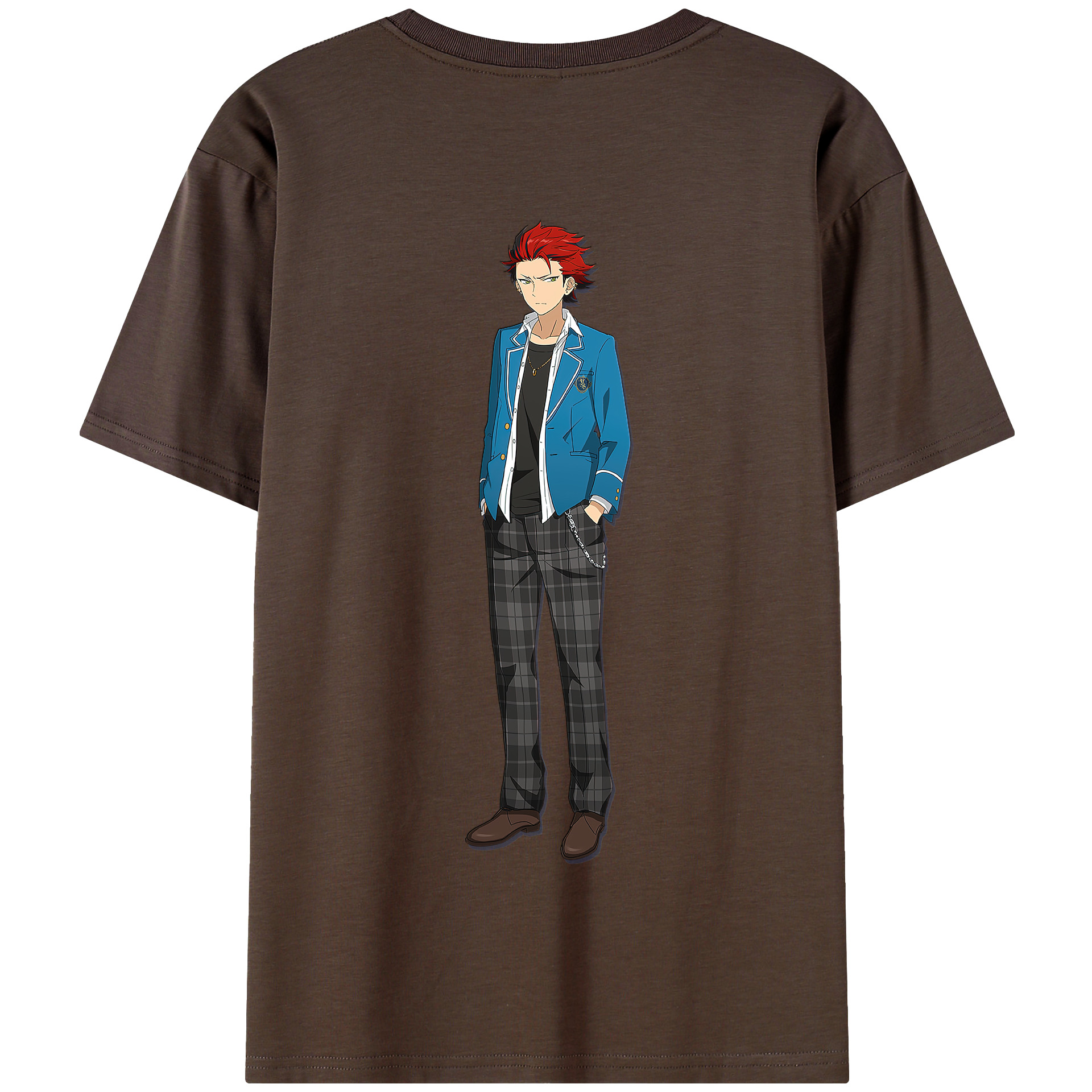 （画像用） あんさんぶるスターズ! Ensemble Stars 綿100％半袖Tシャツ（背面プリント）