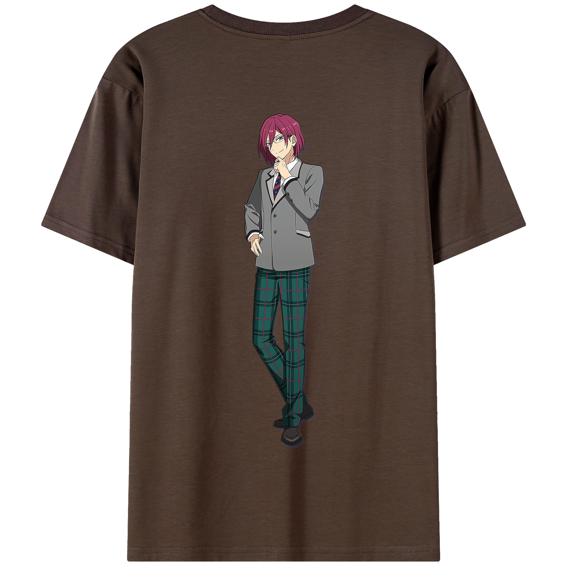 （画像用） あんさんぶるスターズ! Ensemble Stars 綿100％半袖Tシャツ（背面プリント）