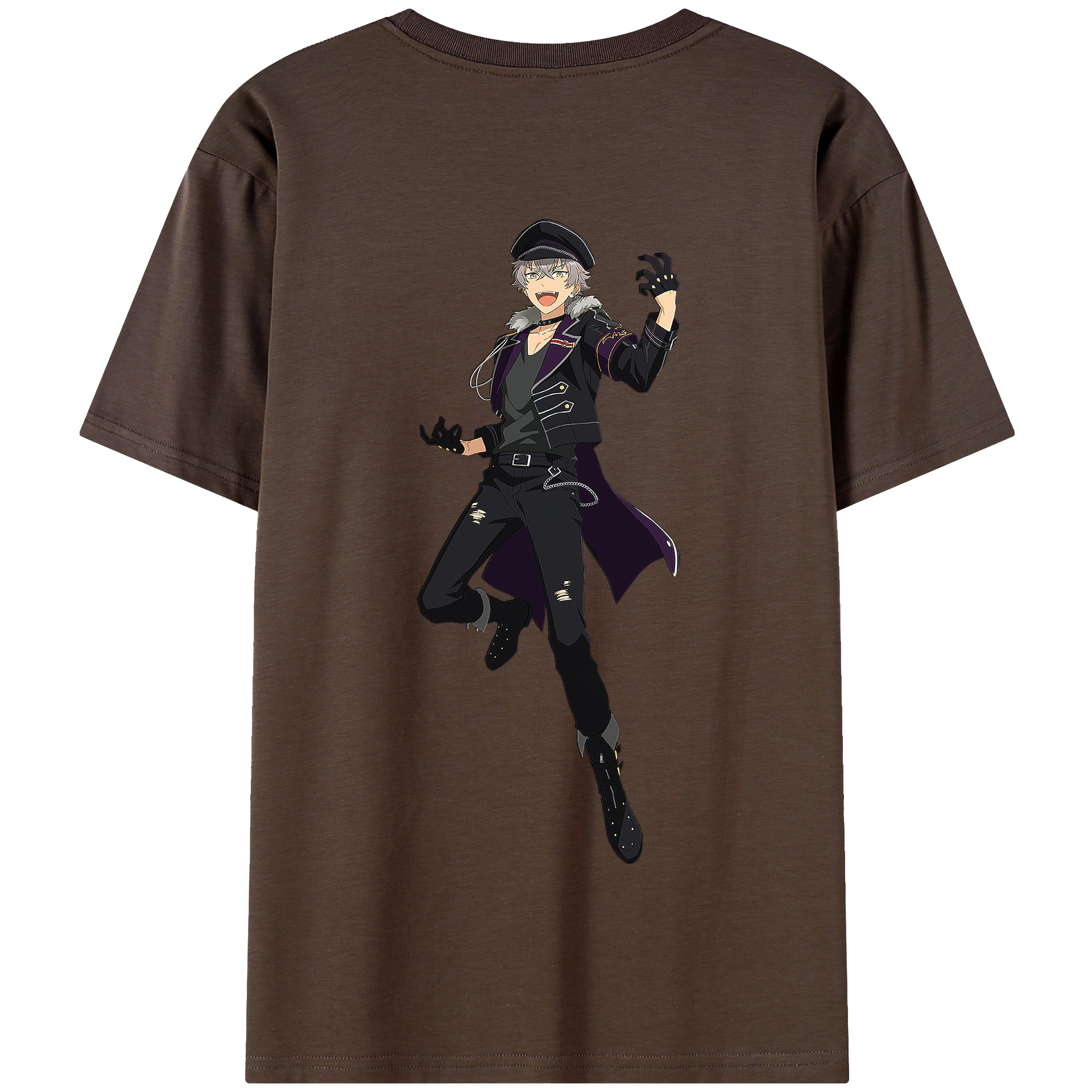 （画像用） あんさんぶるスターズ! Ensemble Stars 綿100％半袖Tシャツ（背面プリント）