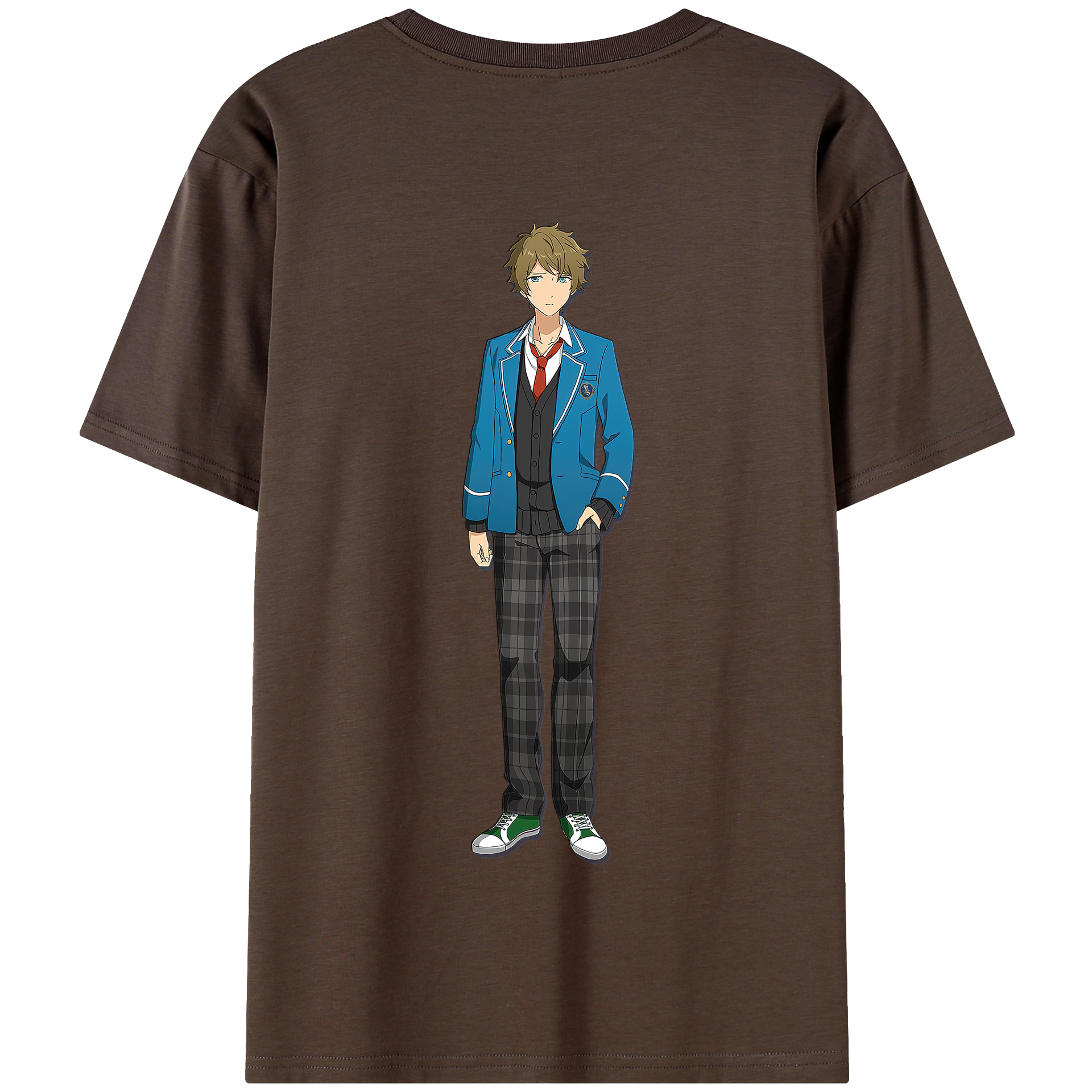 （画像用） あんさんぶるスターズ! Ensemble Stars 綿100％半袖Tシャツ（背面プリント）