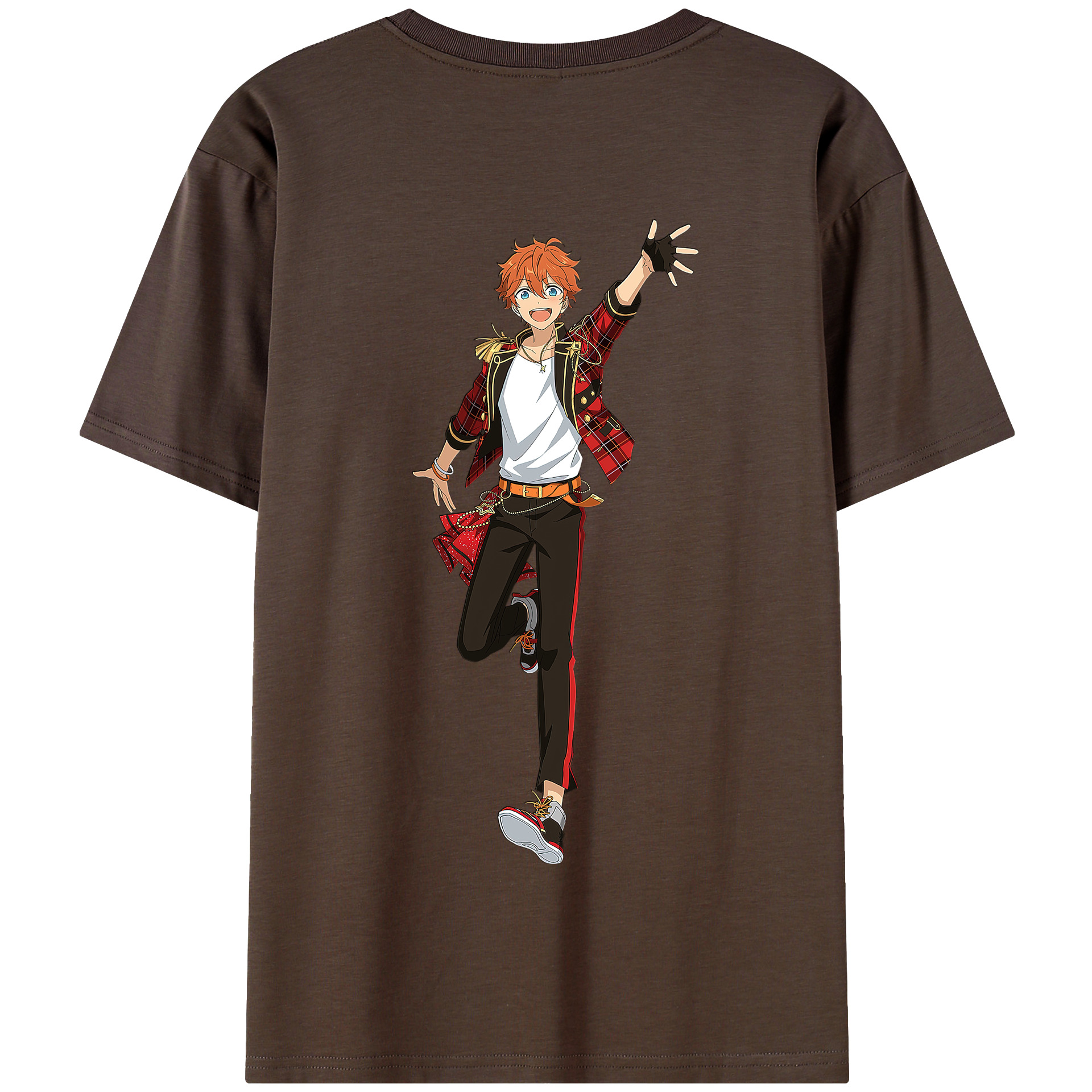 （画像用） あんさんぶるスターズ! Ensemble Stars 綿100％半袖Tシャツ（背面プリント）