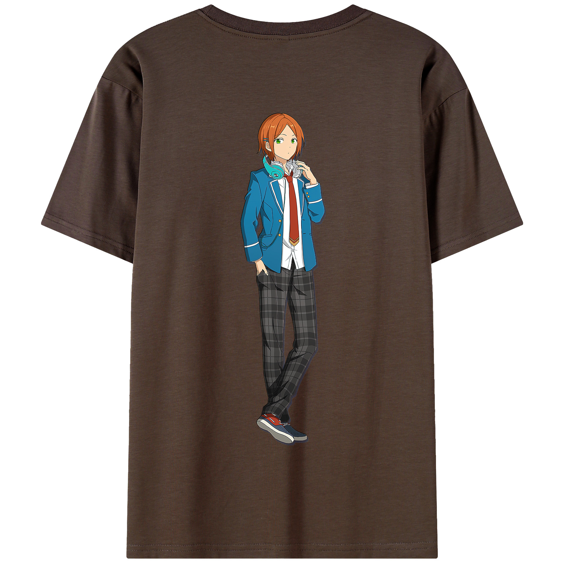 （画像用） あんさんぶるスターズ! Ensemble Stars 綿100％半袖Tシャツ（背面プリント）