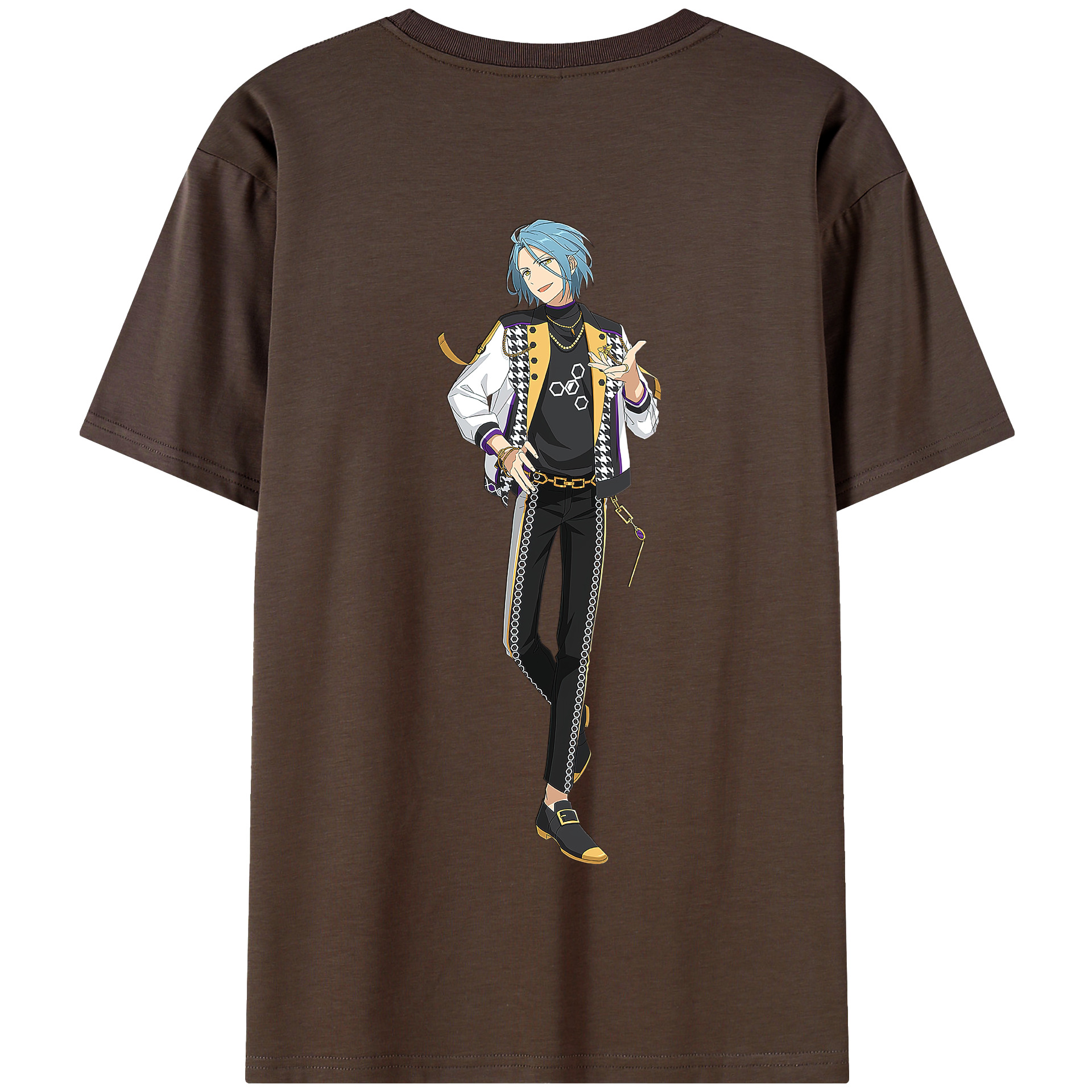 （画像用） あんさんぶるスターズ! Ensemble Stars 綿100％半袖Tシャツ（背面プリント）