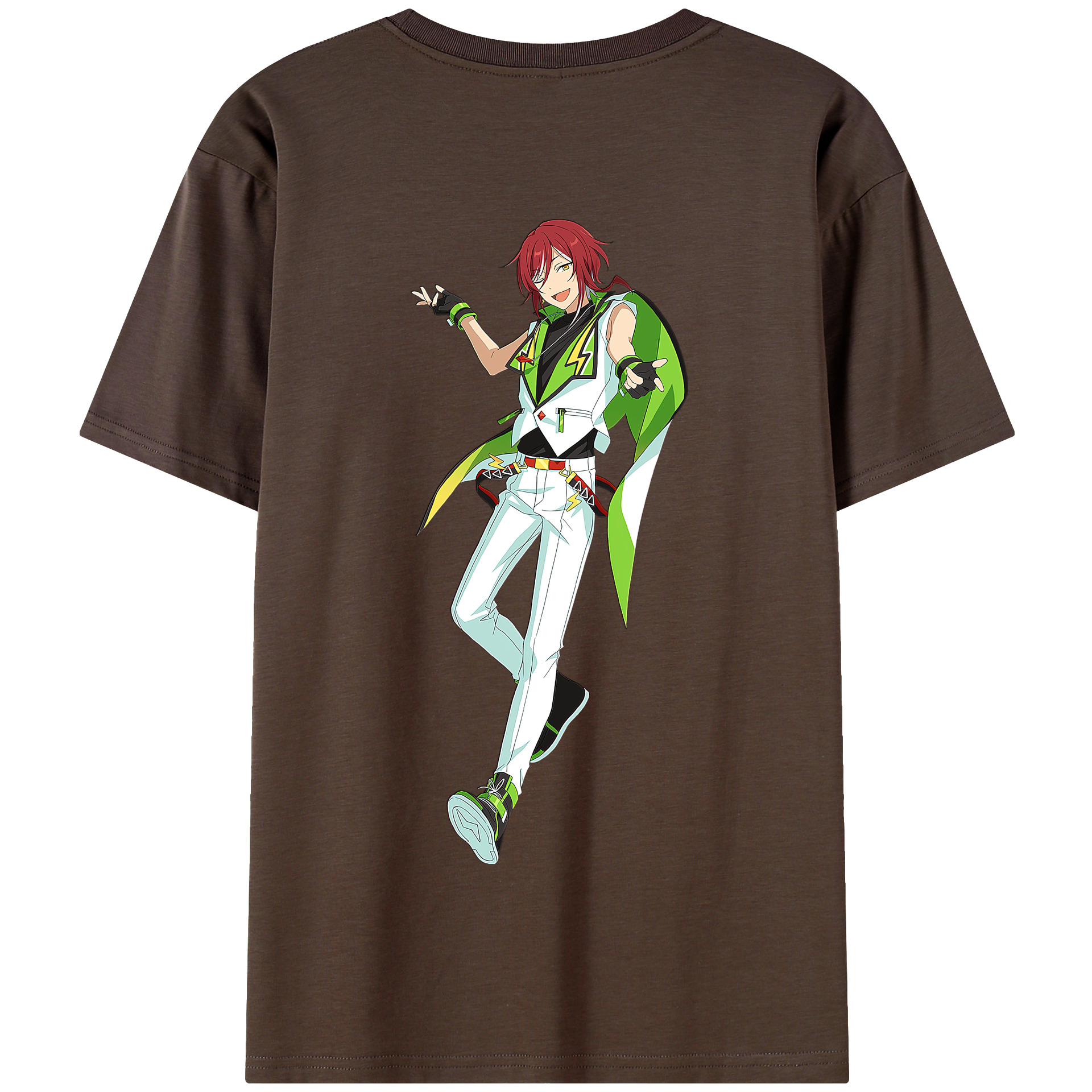 （画像用） あんさんぶるスターズ! Ensemble Stars 綿100％半袖Tシャツ（背面プリント）