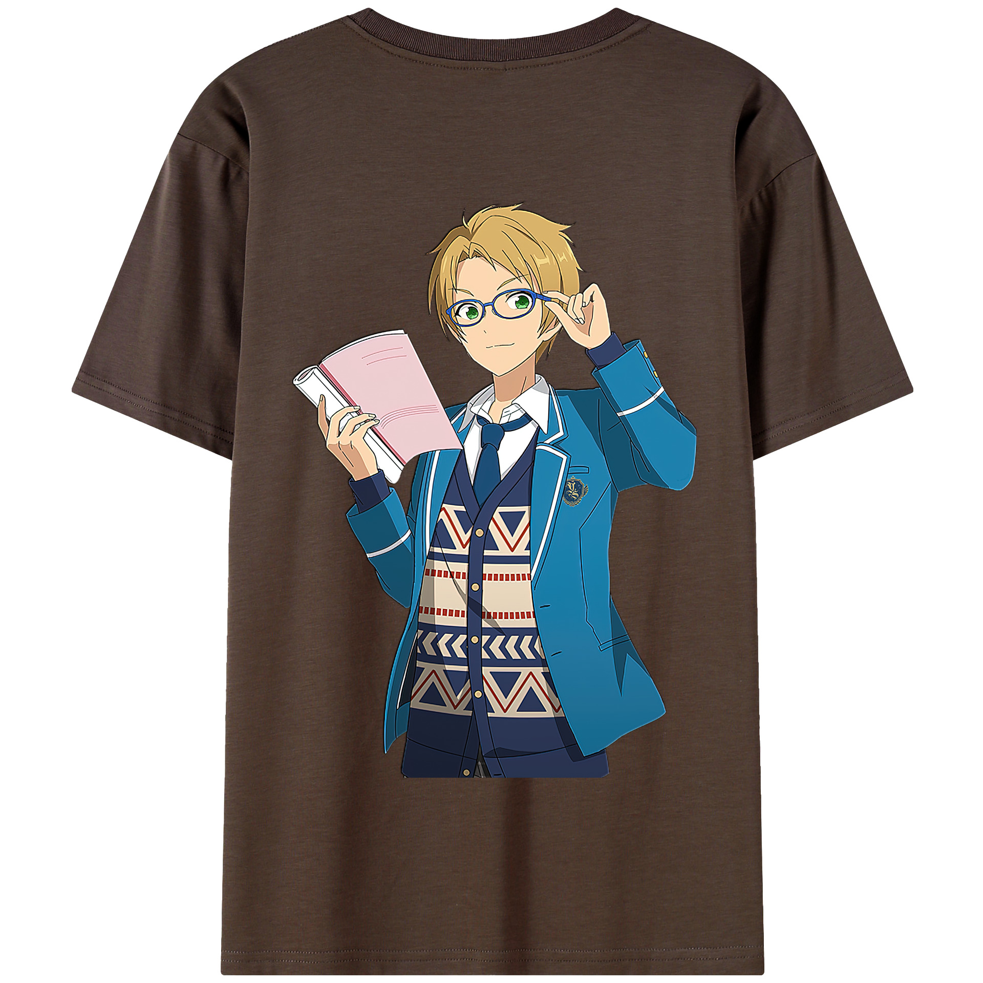 （画像用） あんさんぶるスターズ! Ensemble Stars 綿100％半袖Tシャツ（背面プリント）