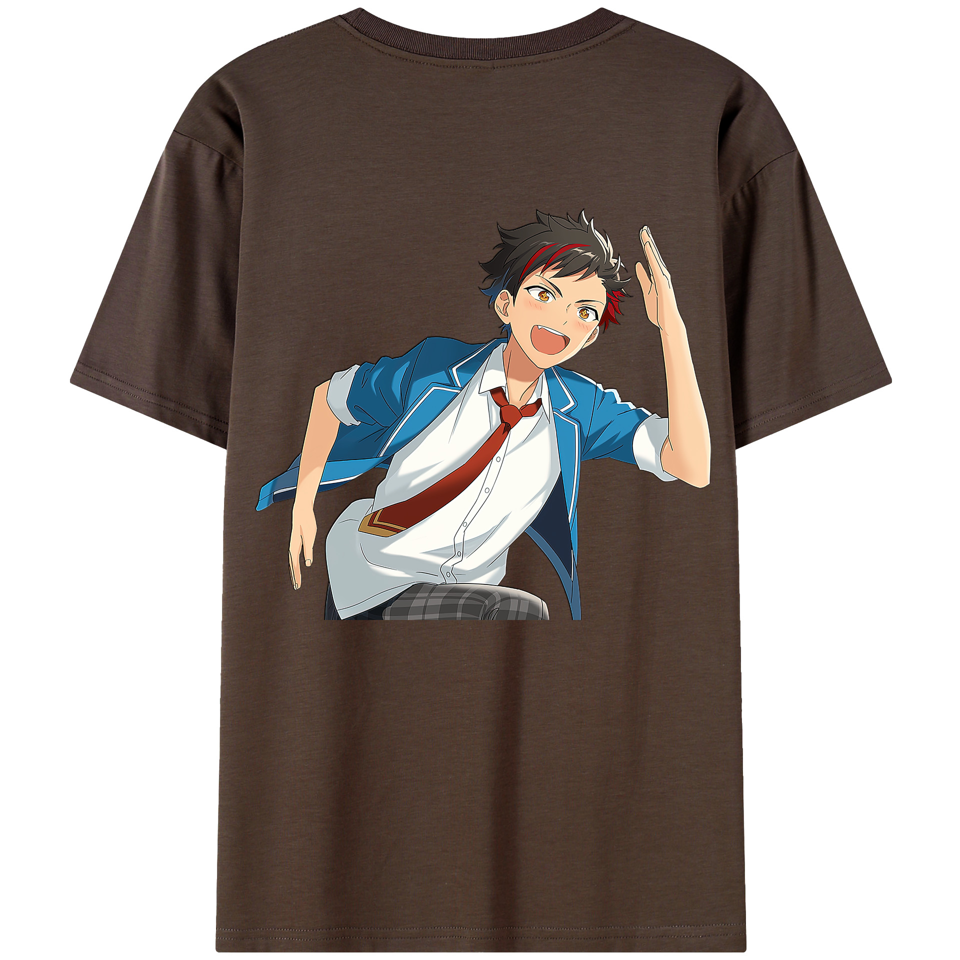 （画像用） あんさんぶるスターズ! Ensemble Stars 綿100％半袖Tシャツ（背面プリント）