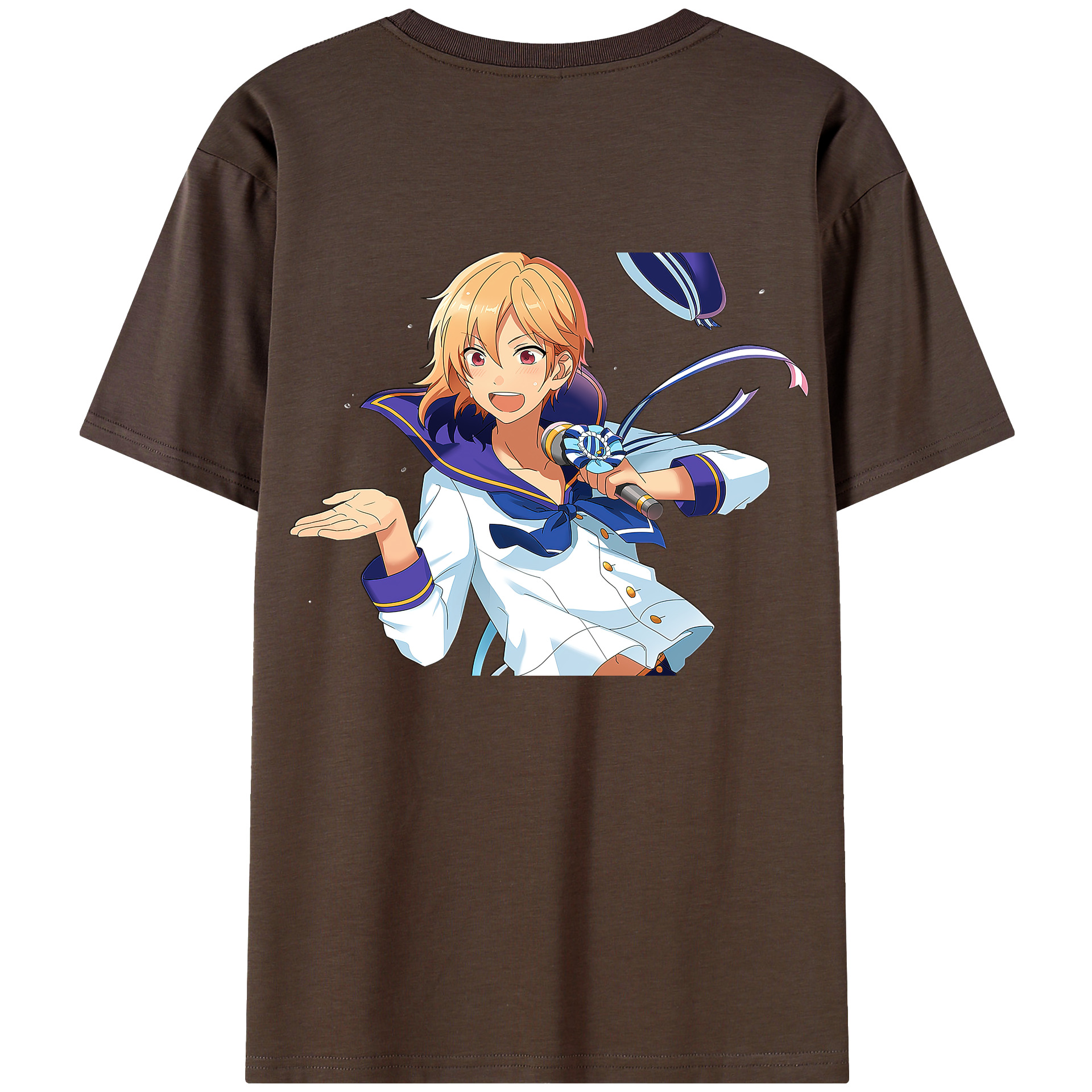（画像用） あんさんぶるスターズ! Ensemble Stars 綿100％半袖Tシャツ（背面プリント）