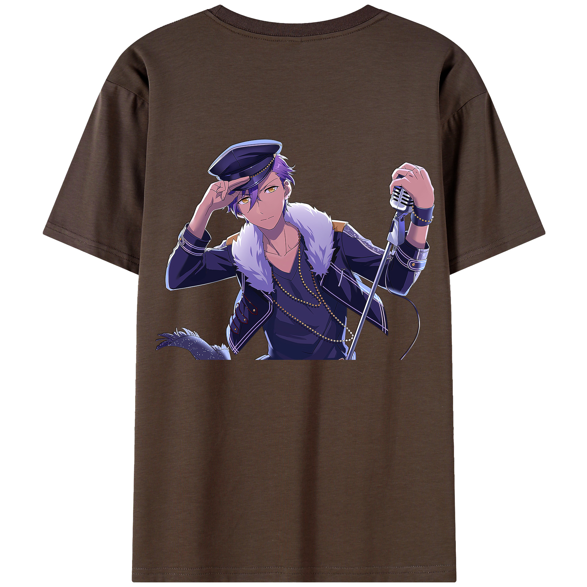 （画像用） あんさんぶるスターズ! Ensemble Stars 綿100％半袖Tシャツ（背面プリント）