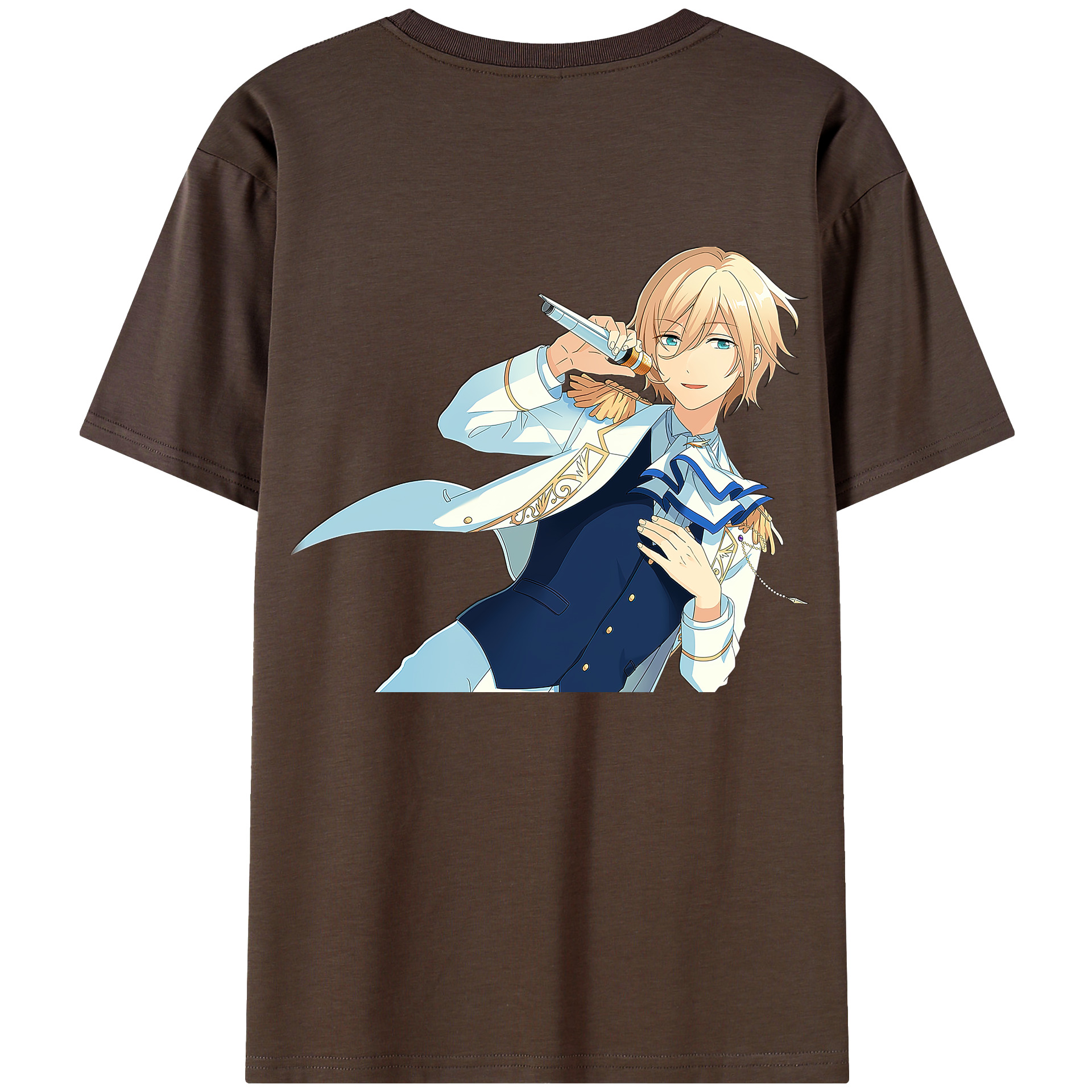 （画像用） あんさんぶるスターズ! Ensemble Stars 綿100％半袖Tシャツ（背面プリント）