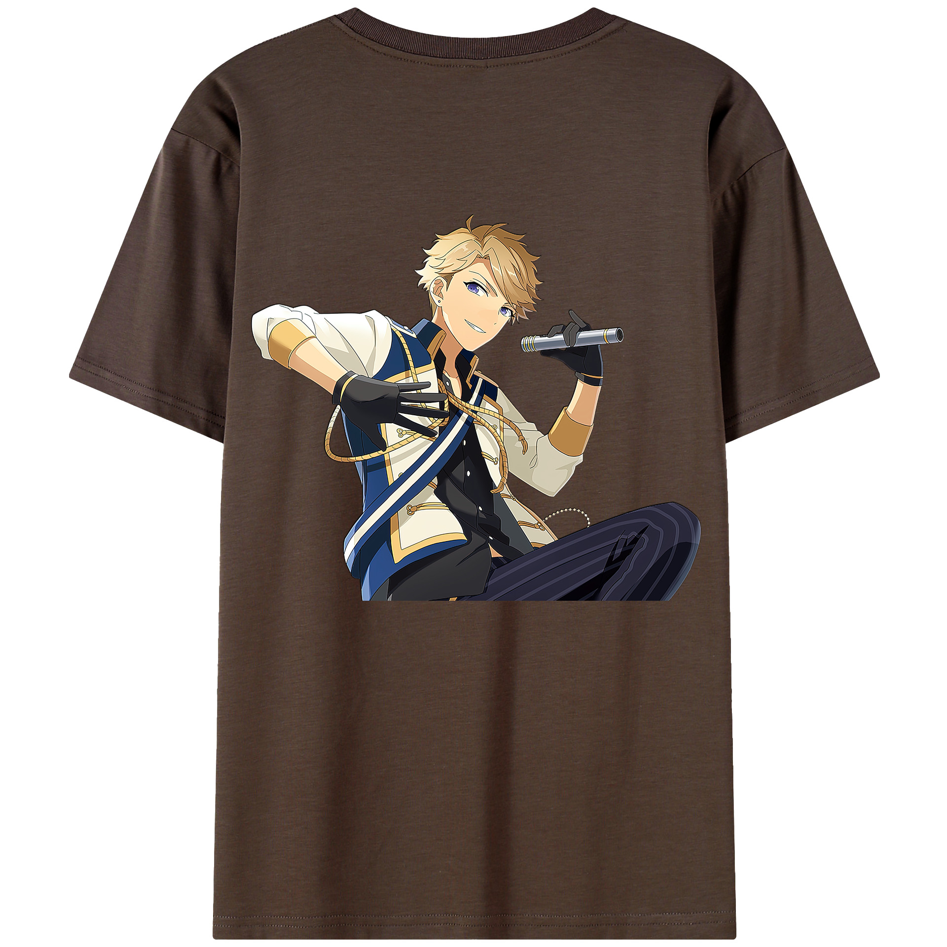 （画像用） あんさんぶるスターズ! Ensemble Stars 綿100％半袖Tシャツ（背面プリント）