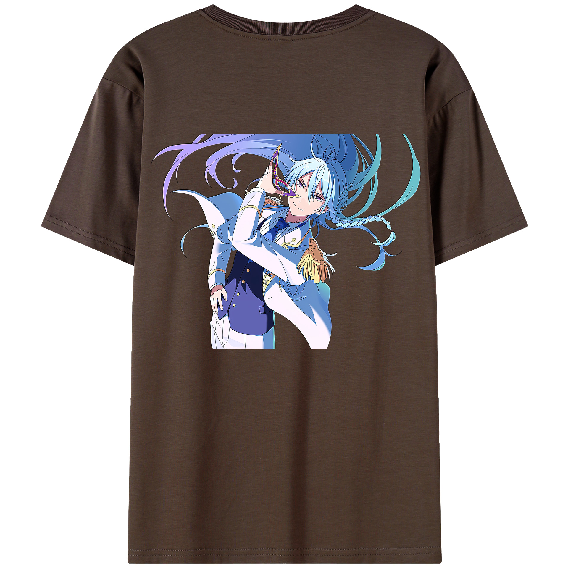 （画像用） あんさんぶるスターズ! Ensemble Stars 綿100％半袖Tシャツ（背面プリント）