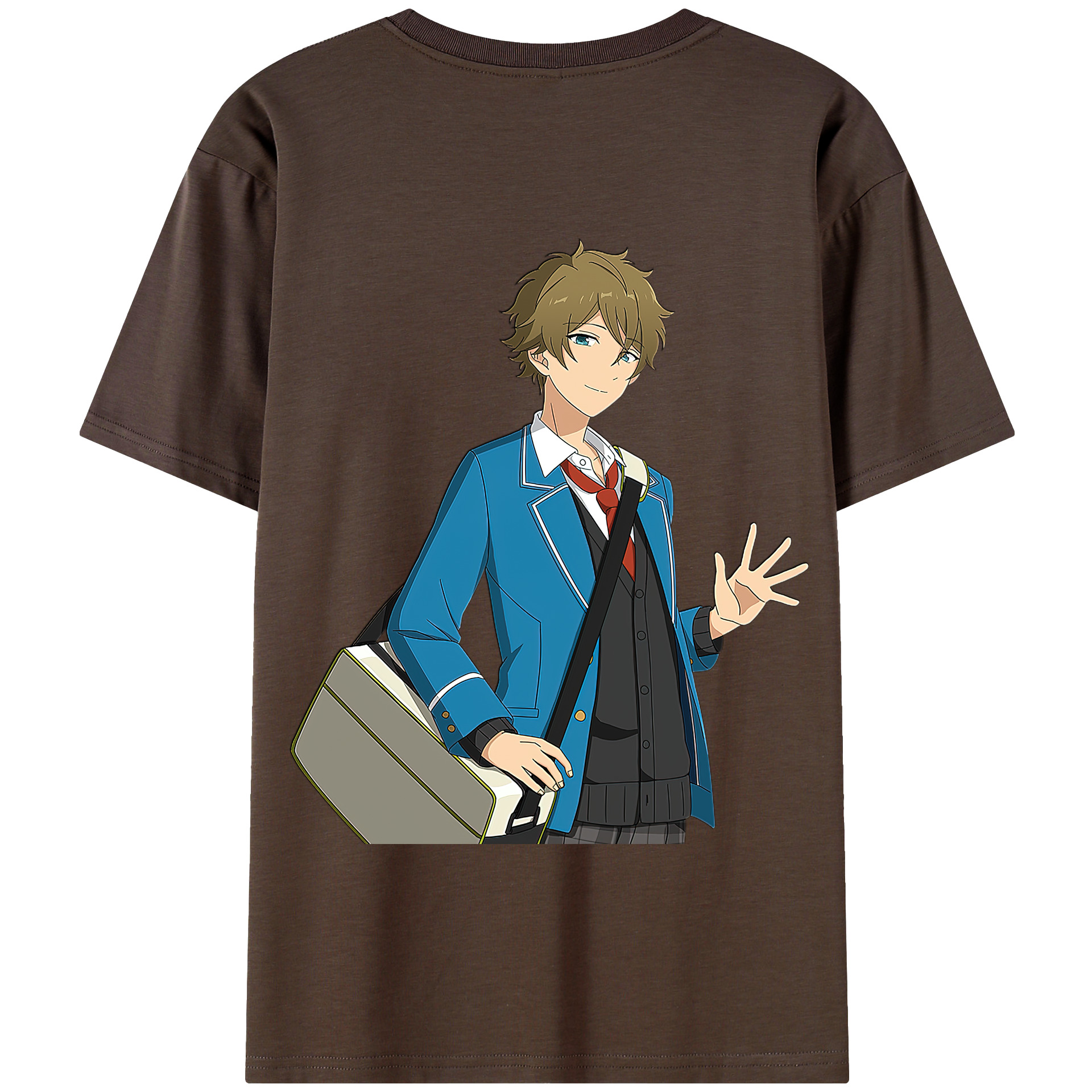 （画像用） あんさんぶるスターズ! Ensemble Stars 綿100％半袖Tシャツ（背面プリント）
