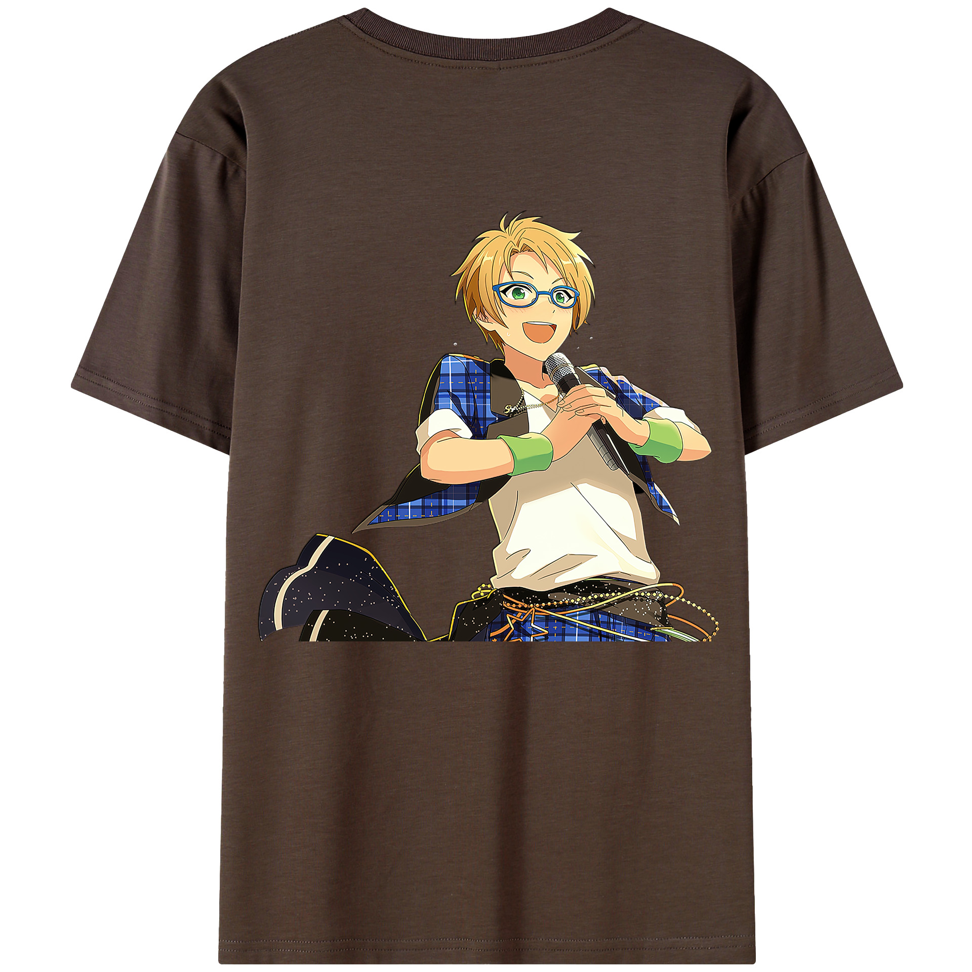（画像用） あんさんぶるスターズ! Ensemble Stars 綿100％半袖Tシャツ（背面プリント）