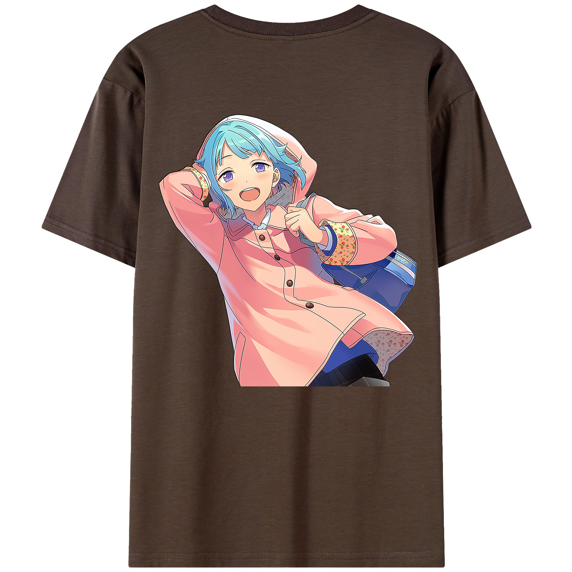 （画像用） あんさんぶるスターズ! Ensemble Stars 綿100％半袖Tシャツ（背面プリント）