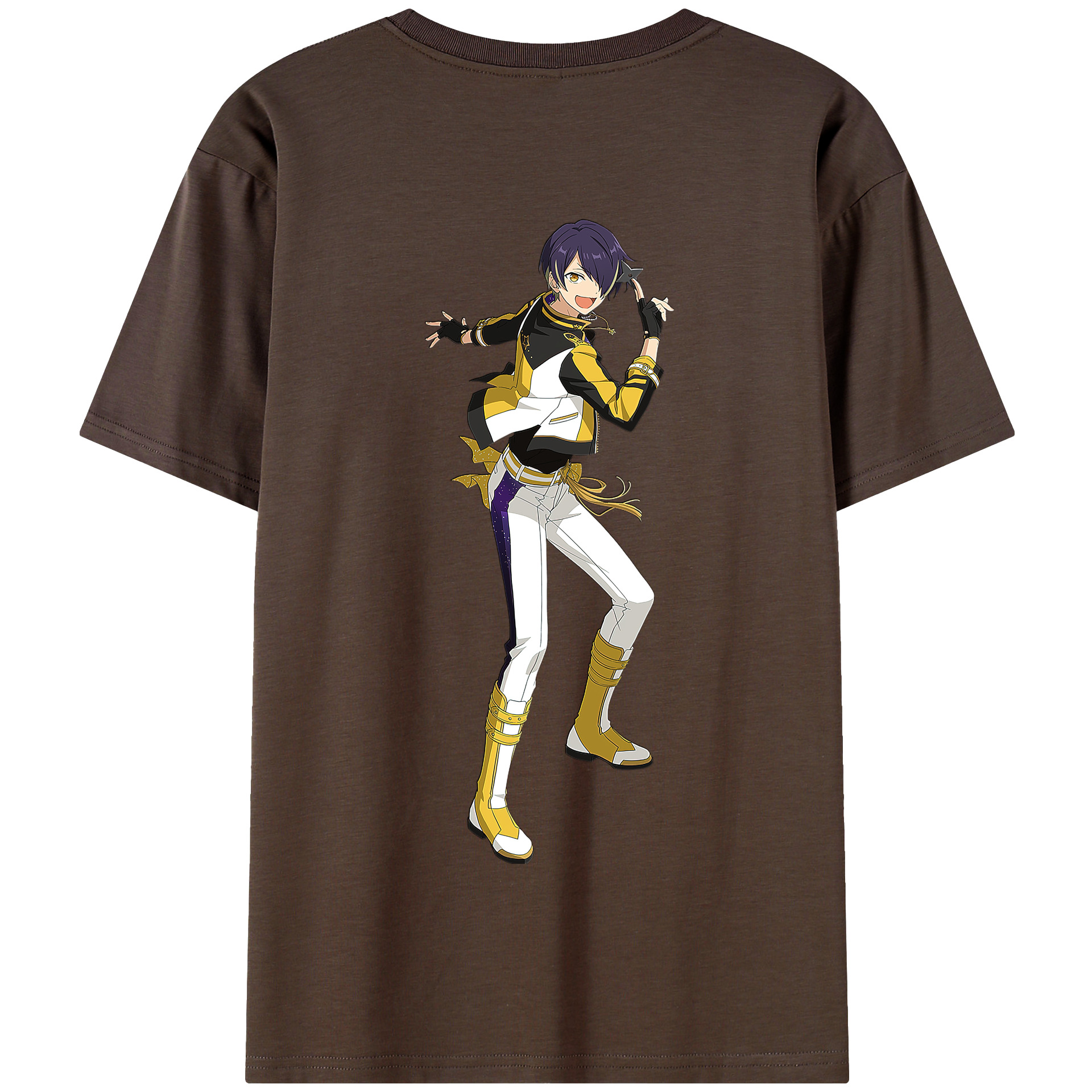 （画像用） あんさんぶるスターズ! Ensemble Stars 綿100％半袖Tシャツ（背面プリント）