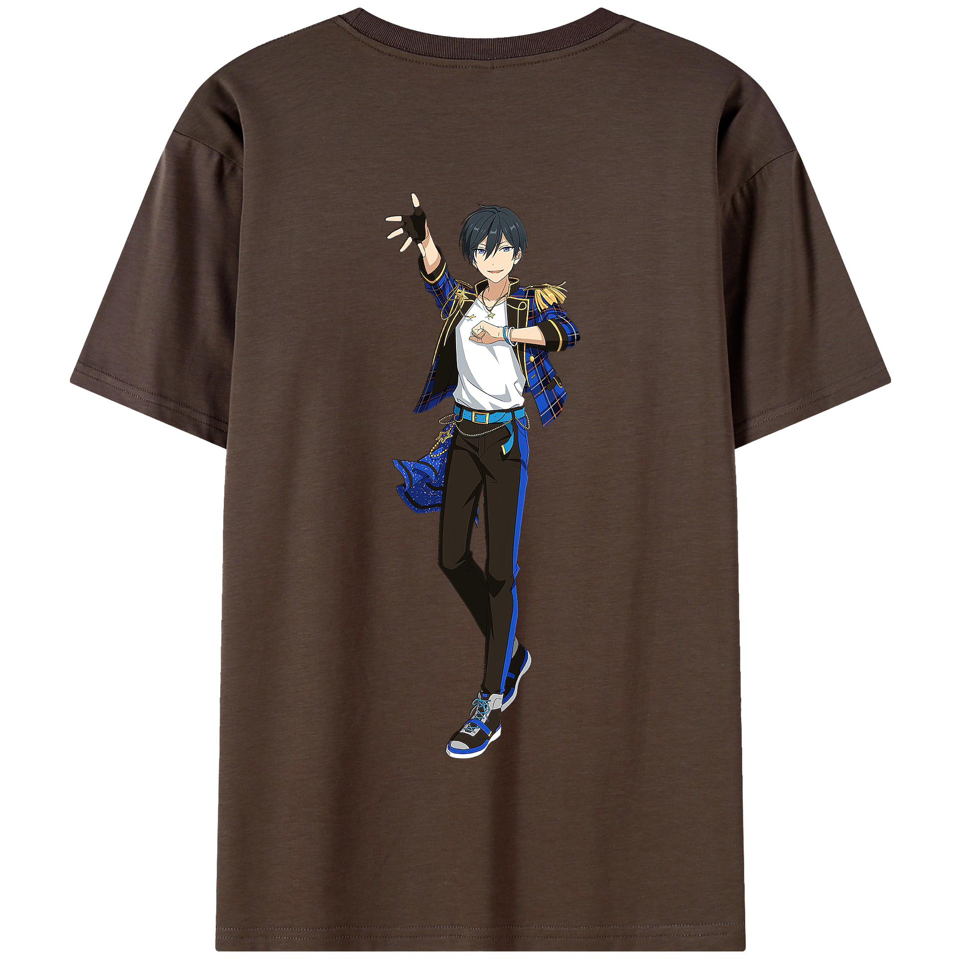 （画像用） あんさんぶるスターズ! Ensemble Stars 綿100％半袖Tシャツ（背面プリント）