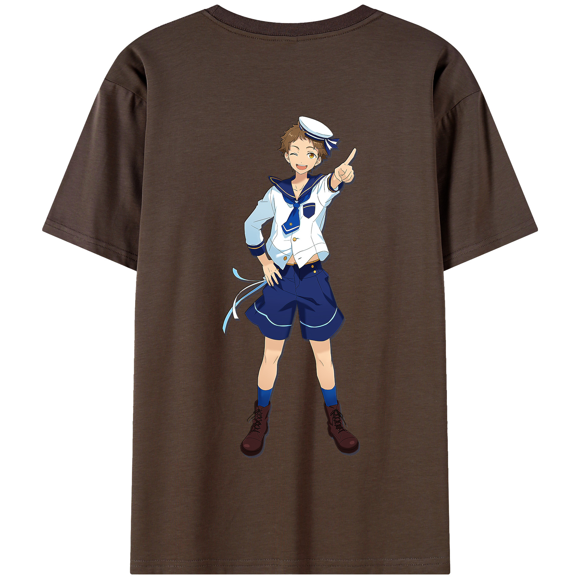 （画像用） あんさんぶるスターズ! Ensemble Stars 綿100％半袖Tシャツ（背面プリント）