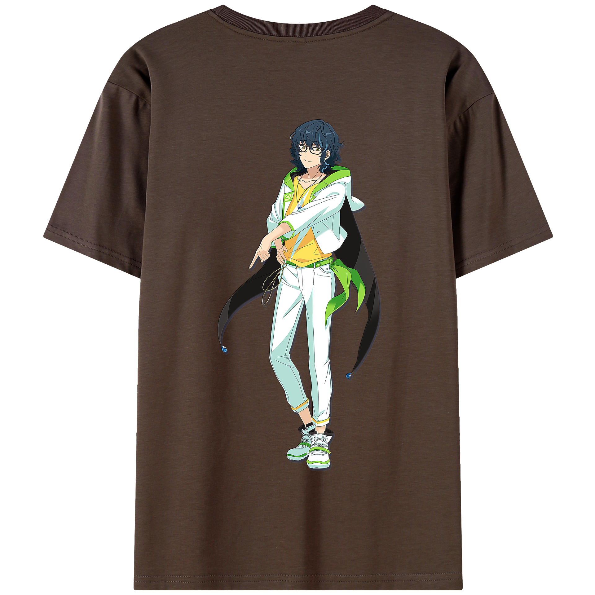 （画像用） あんさんぶるスターズ! Ensemble Stars 綿100％半袖Tシャツ（背面プリント）
