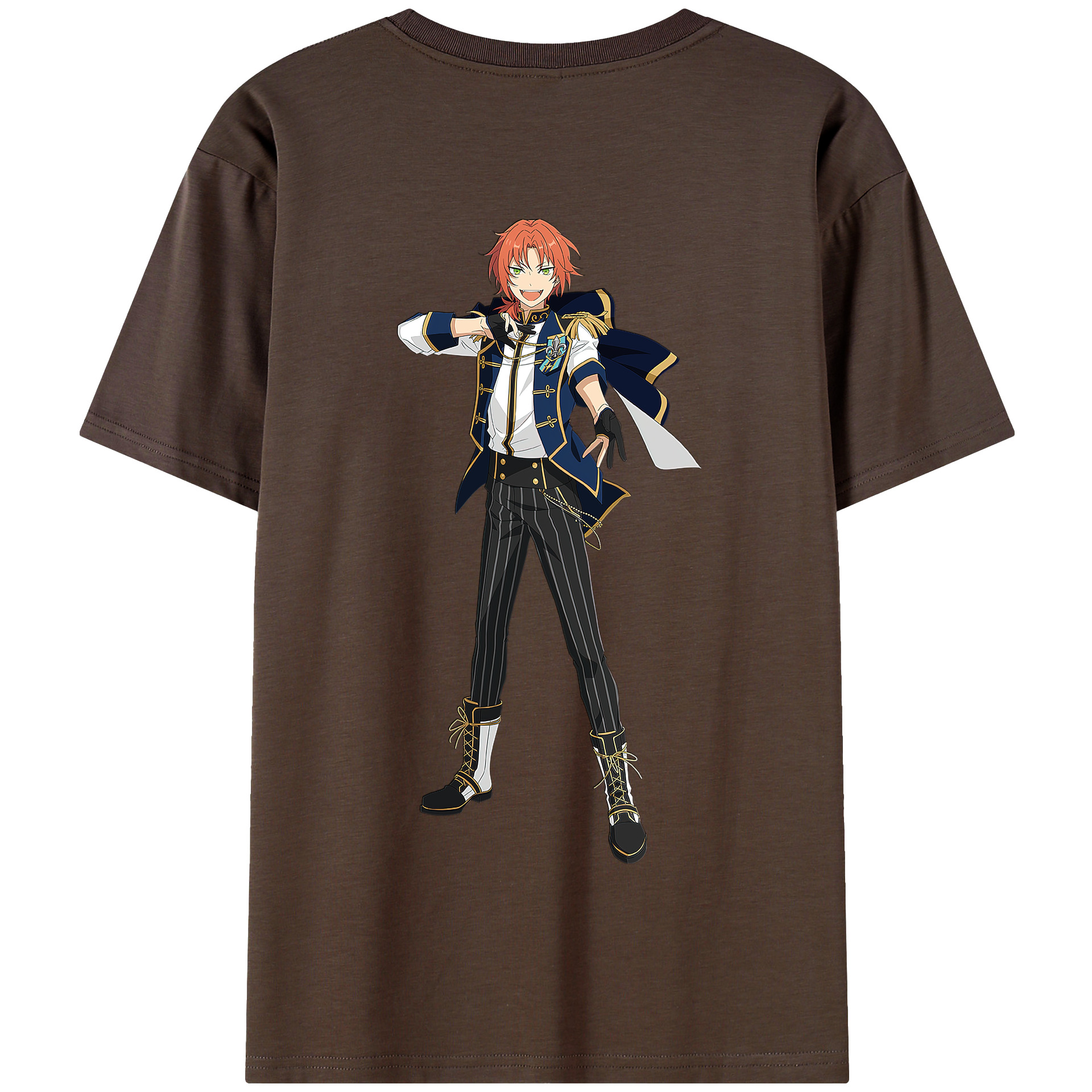 （画像用） あんさんぶるスターズ! Ensemble Stars 綿100％半袖Tシャツ（背面プリント）