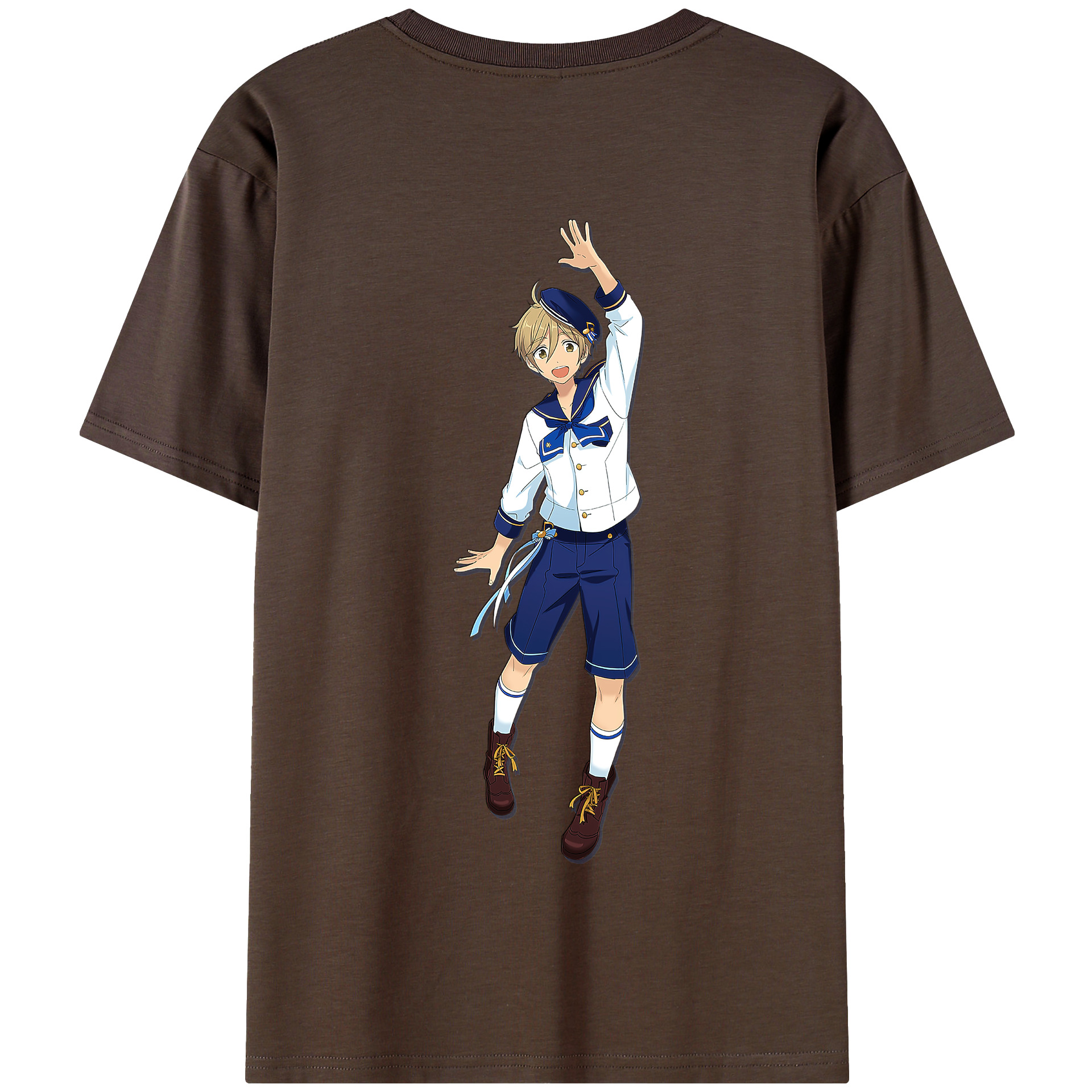 （画像用） あんさんぶるスターズ! Ensemble Stars 綿100％半袖Tシャツ（背面プリント）