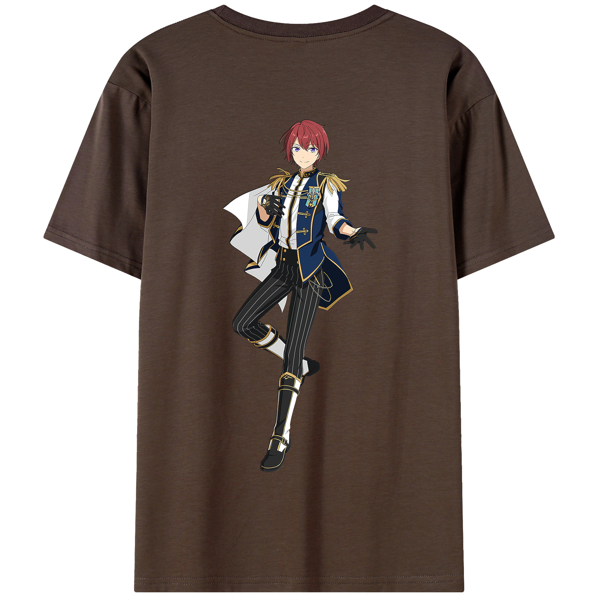 （画像用） あんさんぶるスターズ! Ensemble Stars 綿100％半袖Tシャツ（背面プリント）