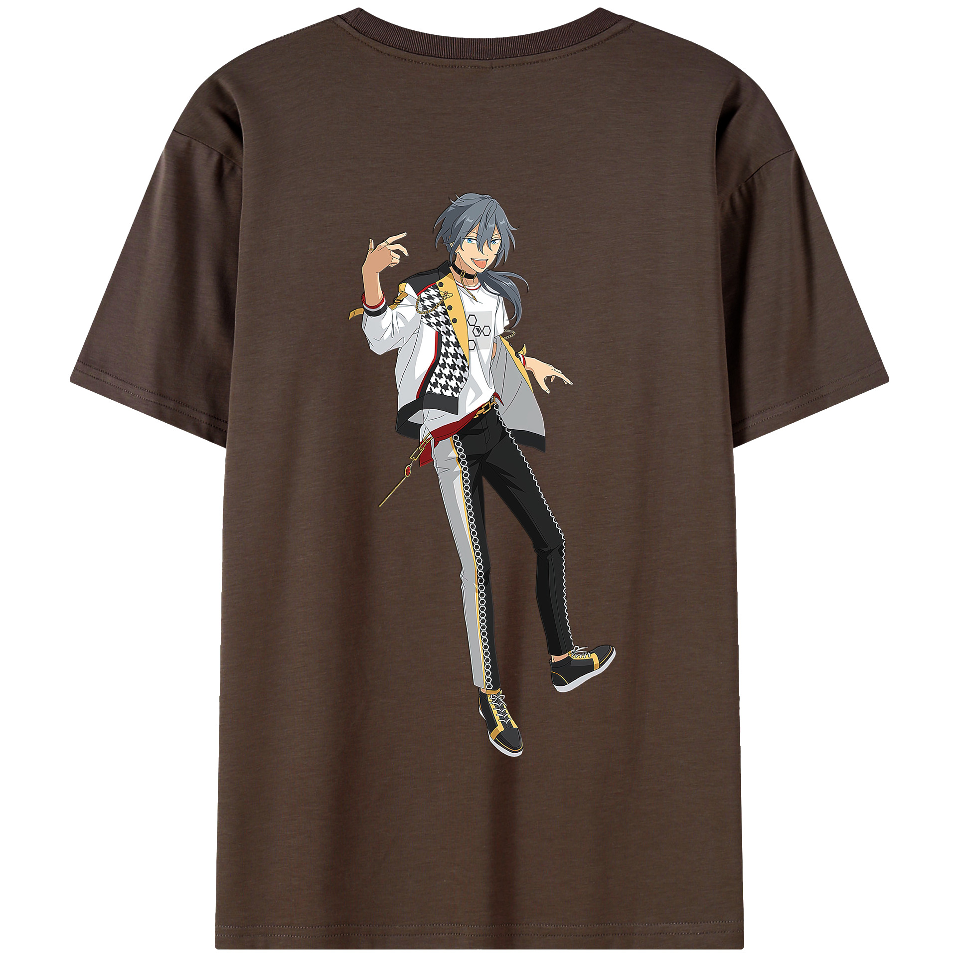 （画像用） あんさんぶるスターズ! Ensemble Stars 綿100％半袖Tシャツ（背面プリント）