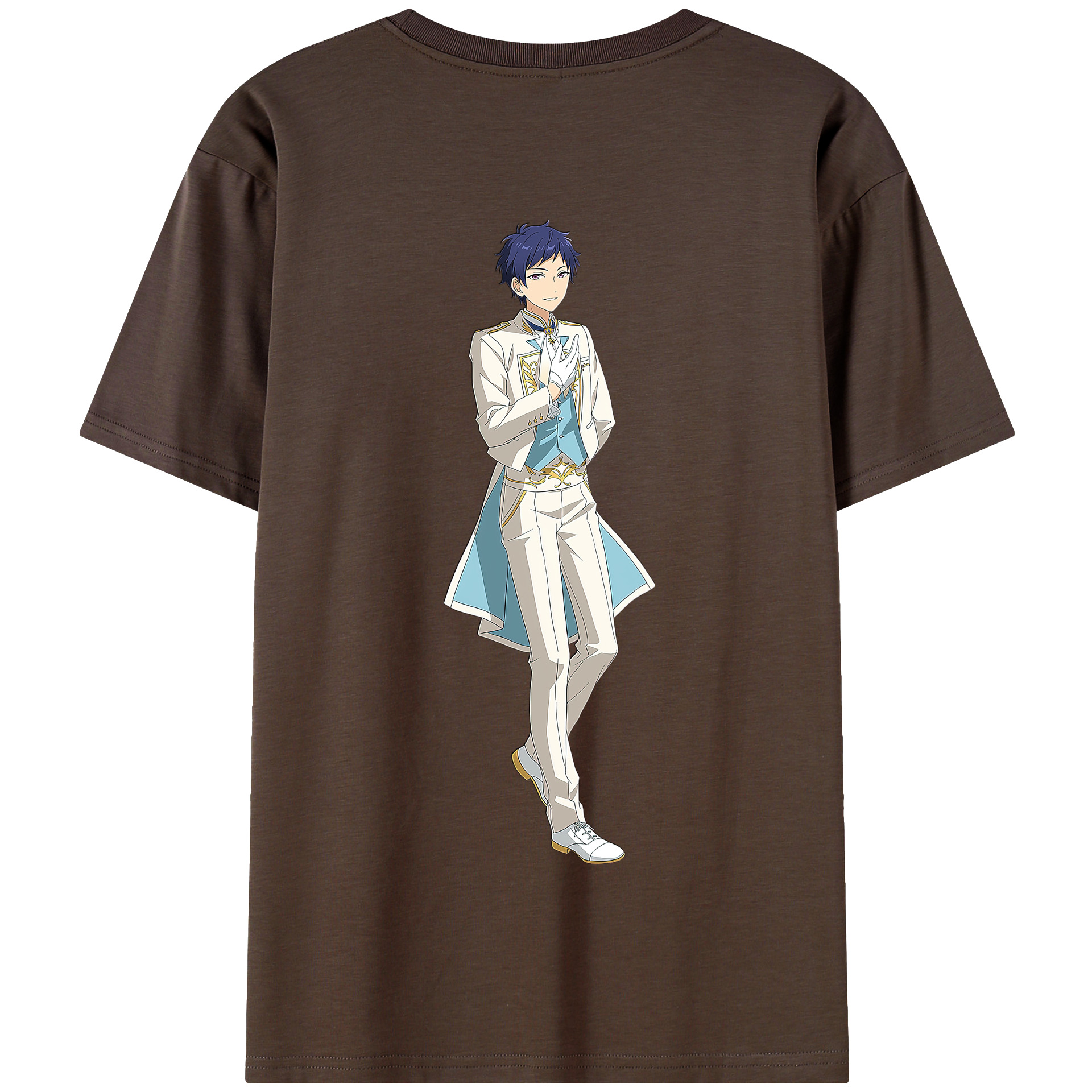 （画像用） あんさんぶるスターズ! Ensemble Stars 綿100％半袖Tシャツ（背面プリント）