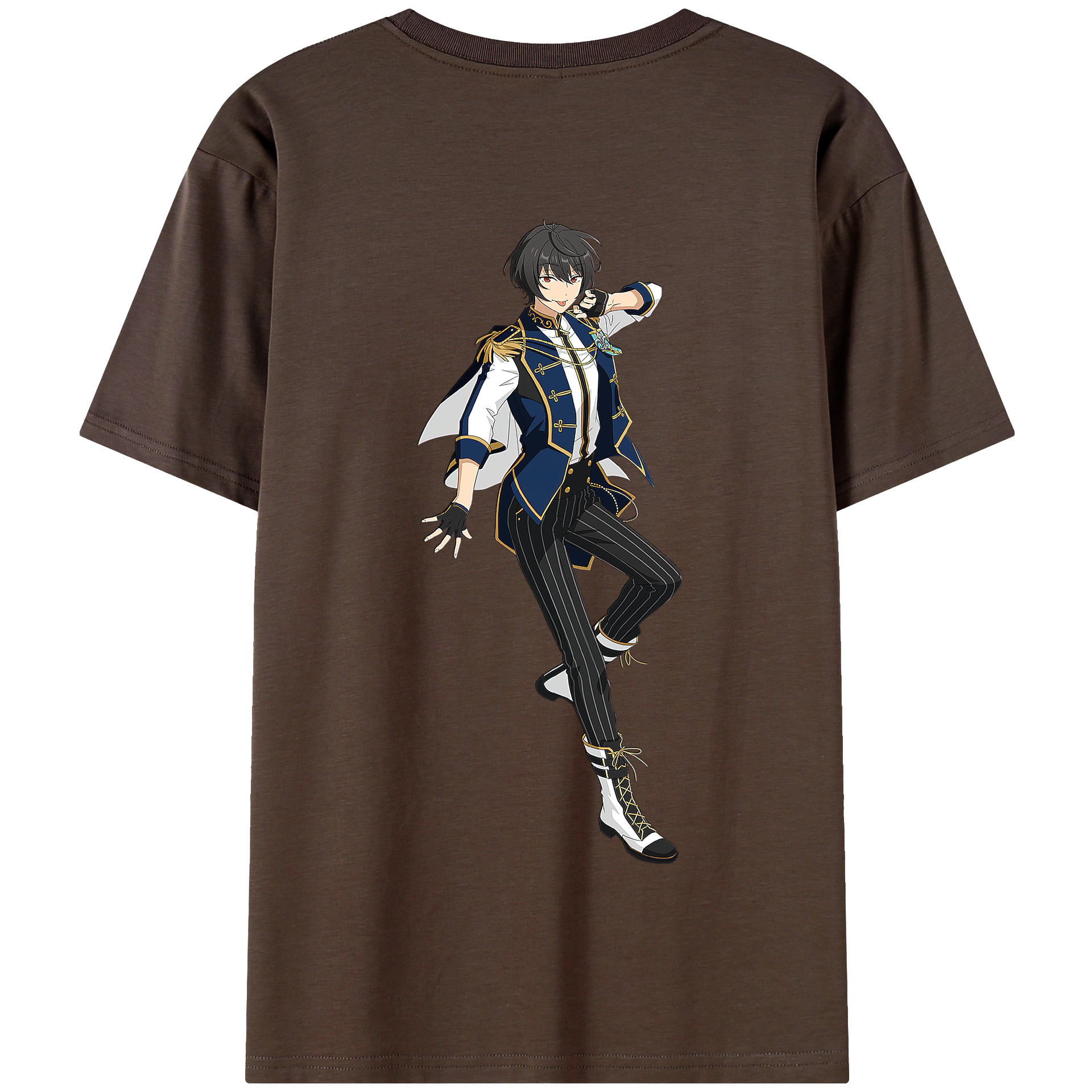 （画像用） あんさんぶるスターズ! Ensemble Stars 綿100％半袖Tシャツ（背面プリント）