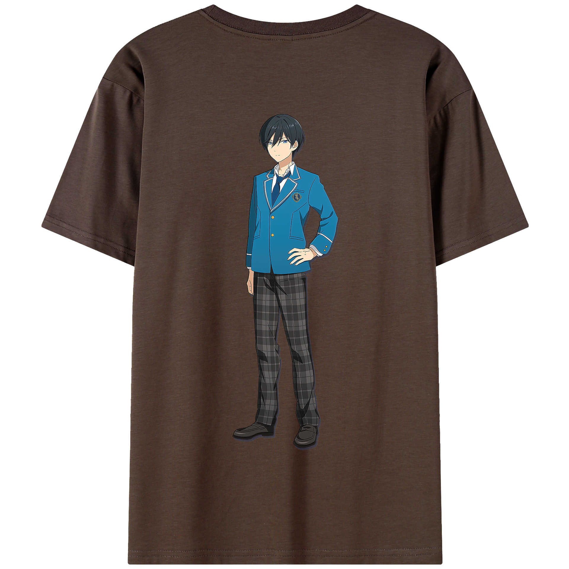 （画像用） あんさんぶるスターズ! Ensemble Stars 綿100％半袖Tシャツ（背面プリント）
