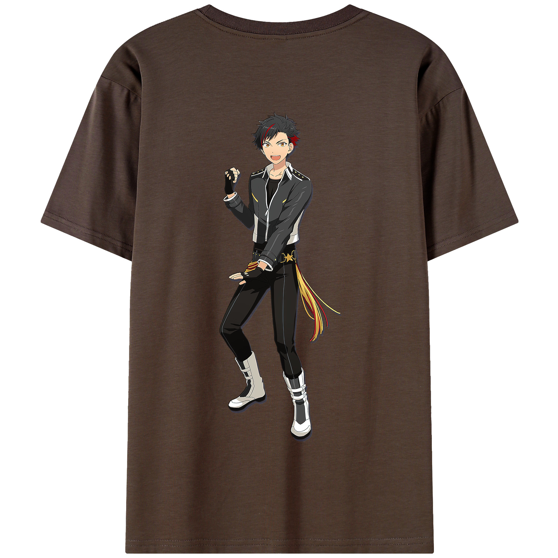 （画像用） あんさんぶるスターズ! Ensemble Stars 綿100％半袖Tシャツ（背面プリント）
