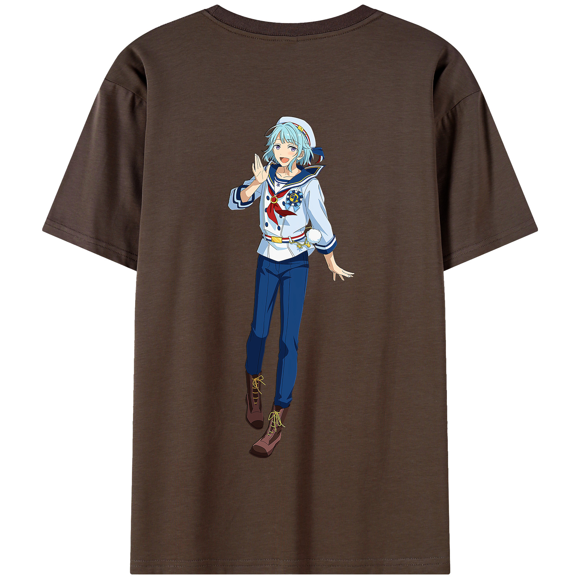 （画像用） あんさんぶるスターズ! Ensemble Stars 綿100％半袖Tシャツ（背面プリント）
