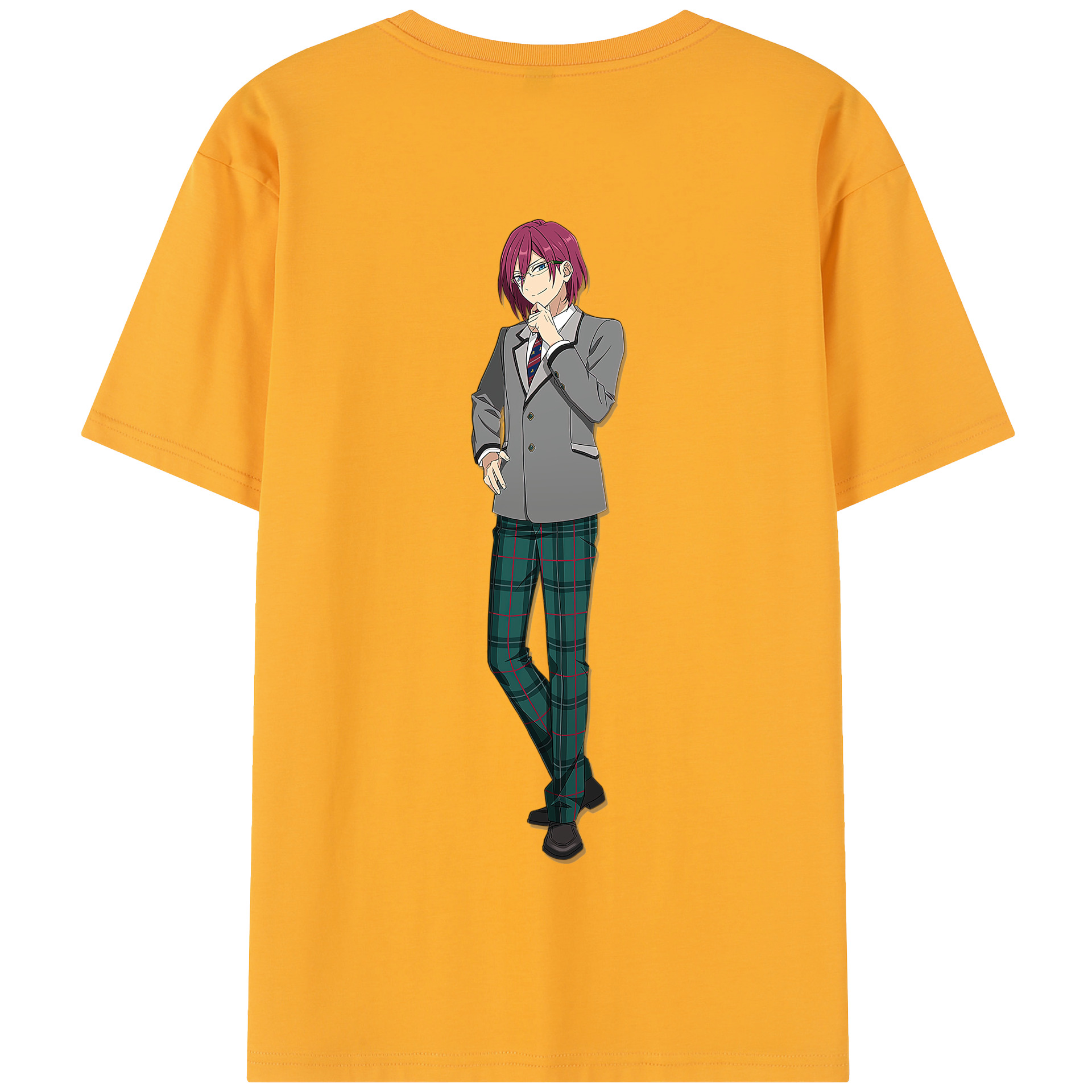 （画像用） あんさんぶるスターズ! Ensemble Stars 綿100％半袖Tシャツ（背面プリント）