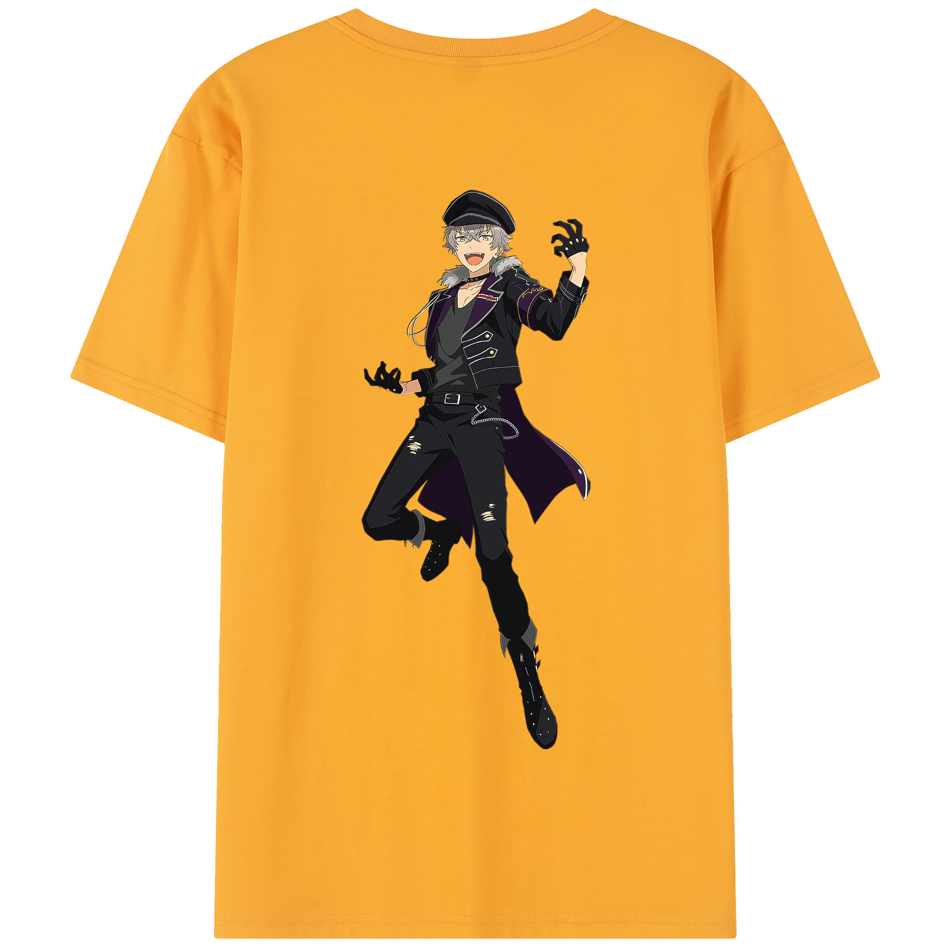 （画像用） あんさんぶるスターズ! Ensemble Stars 綿100％半袖Tシャツ（背面プリント）