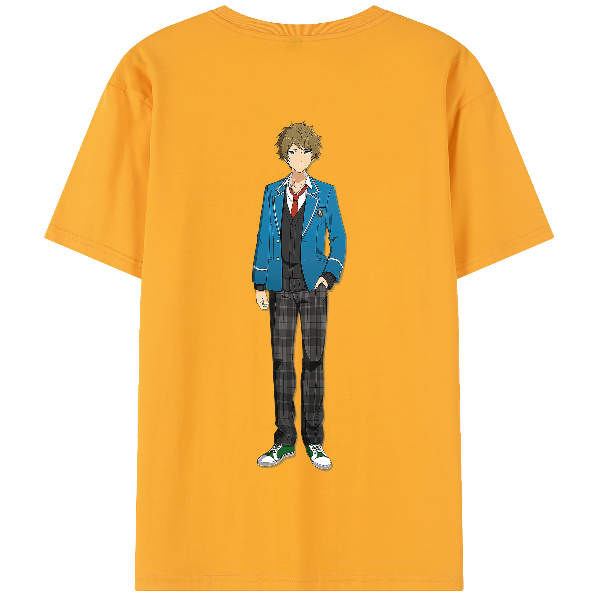 （画像用） あんさんぶるスターズ! Ensemble Stars 綿100％半袖Tシャツ（背面プリント）
