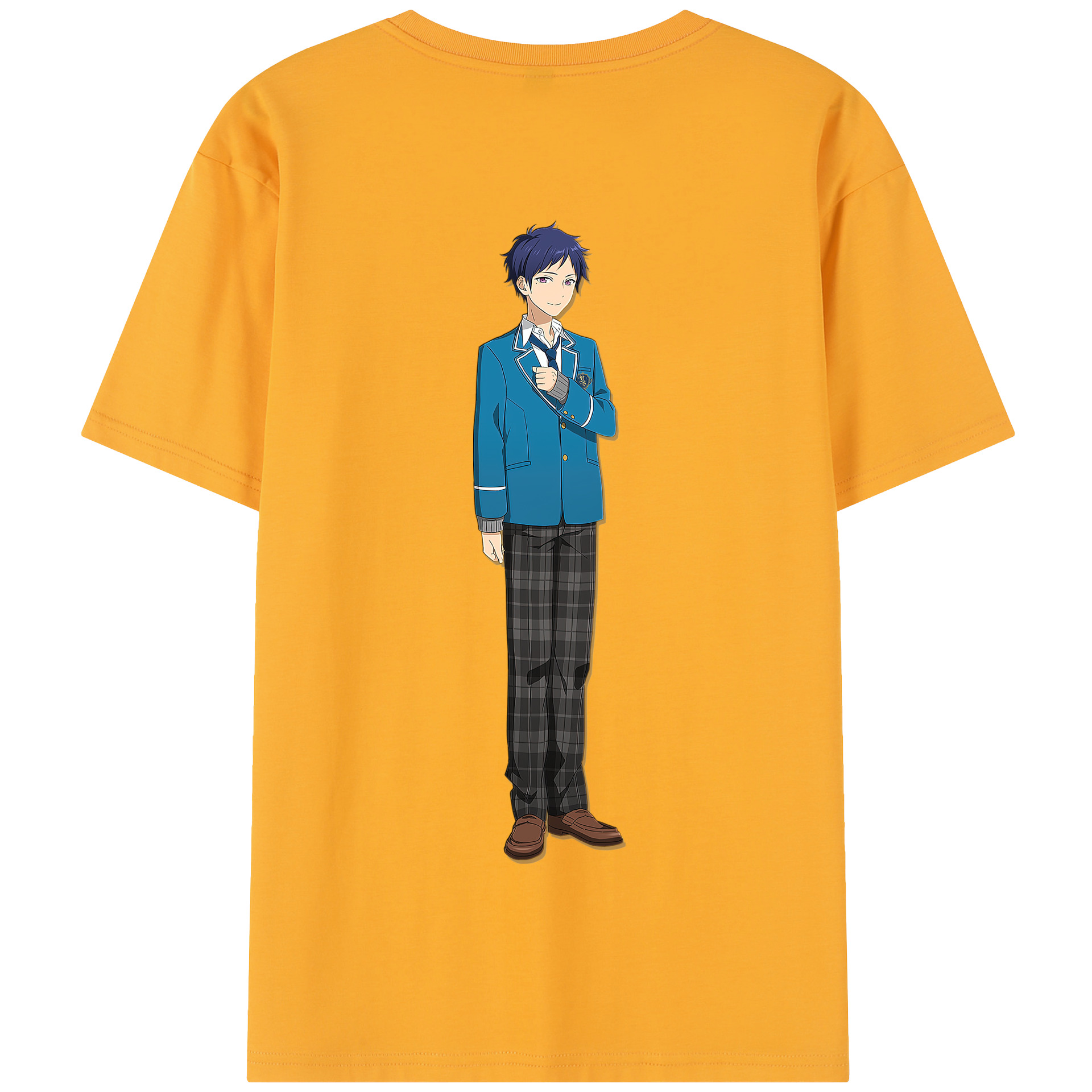 （画像用） あんさんぶるスターズ! Ensemble Stars 綿100％半袖Tシャツ（背面プリント）