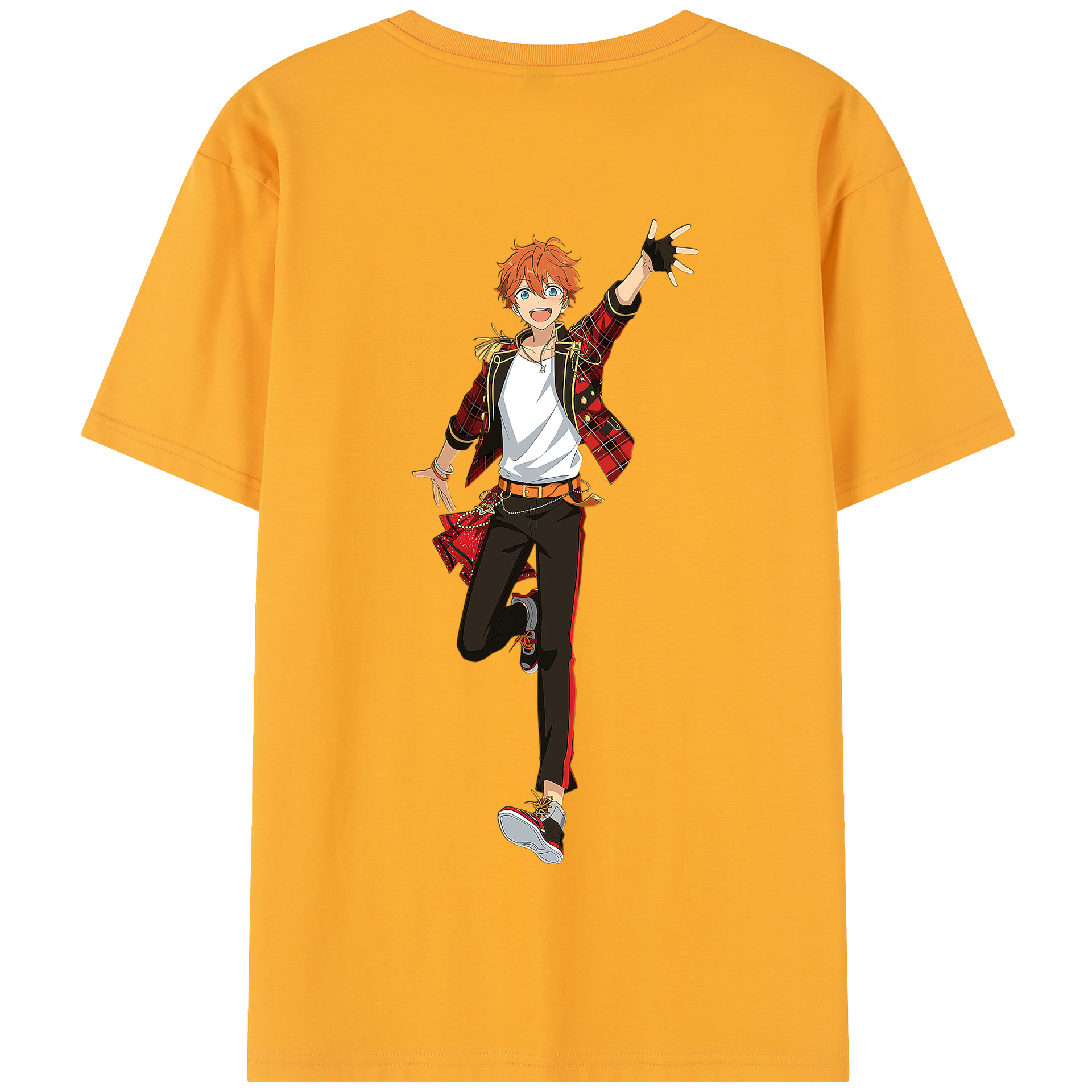 （画像用） あんさんぶるスターズ! Ensemble Stars 綿100％半袖Tシャツ（背面プリント）