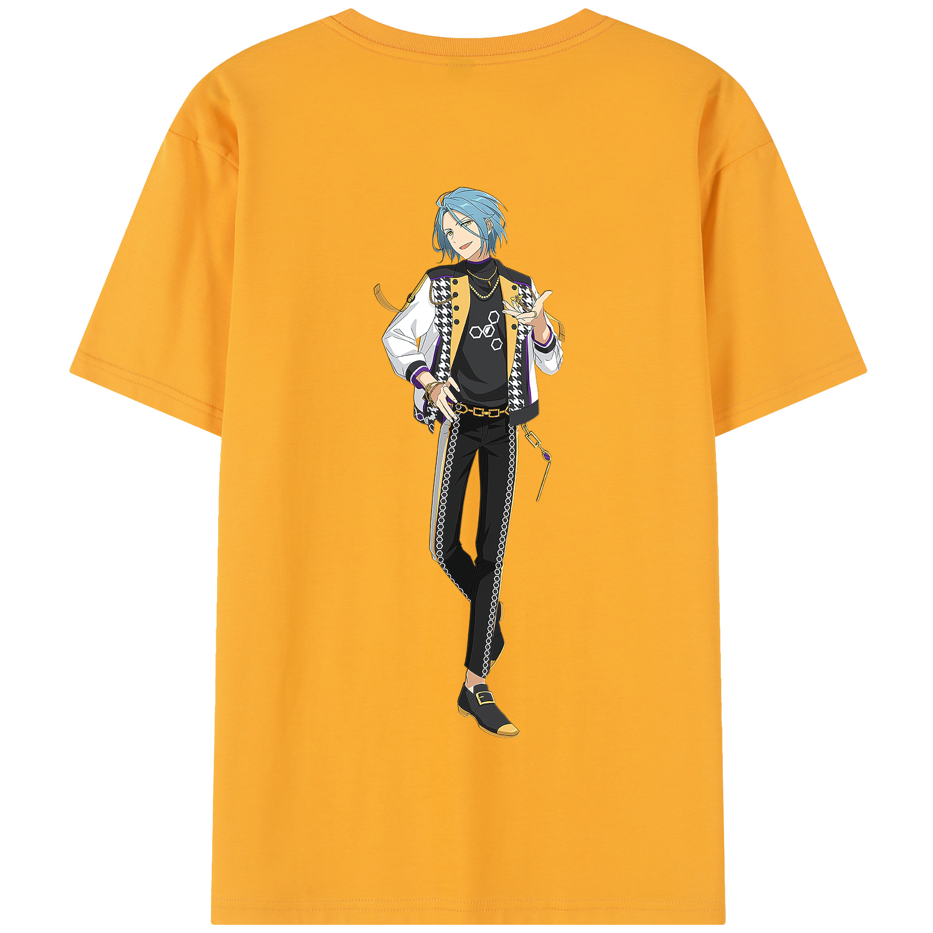 （画像用） あんさんぶるスターズ! Ensemble Stars 綿100％半袖Tシャツ（背面プリント）