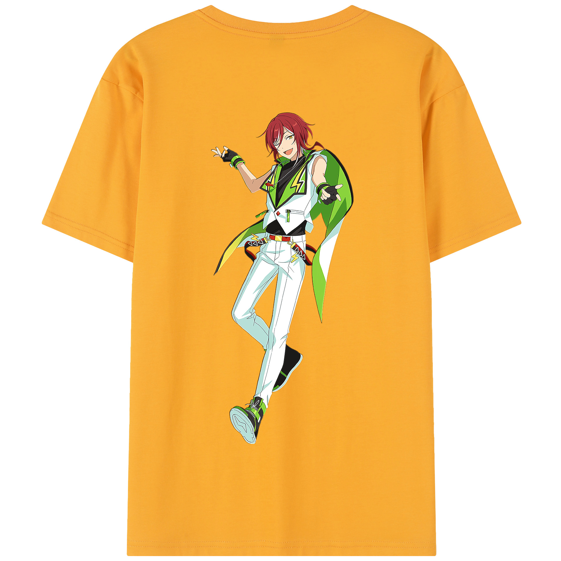 （画像用） あんさんぶるスターズ! Ensemble Stars 綿100％半袖Tシャツ（背面プリント）