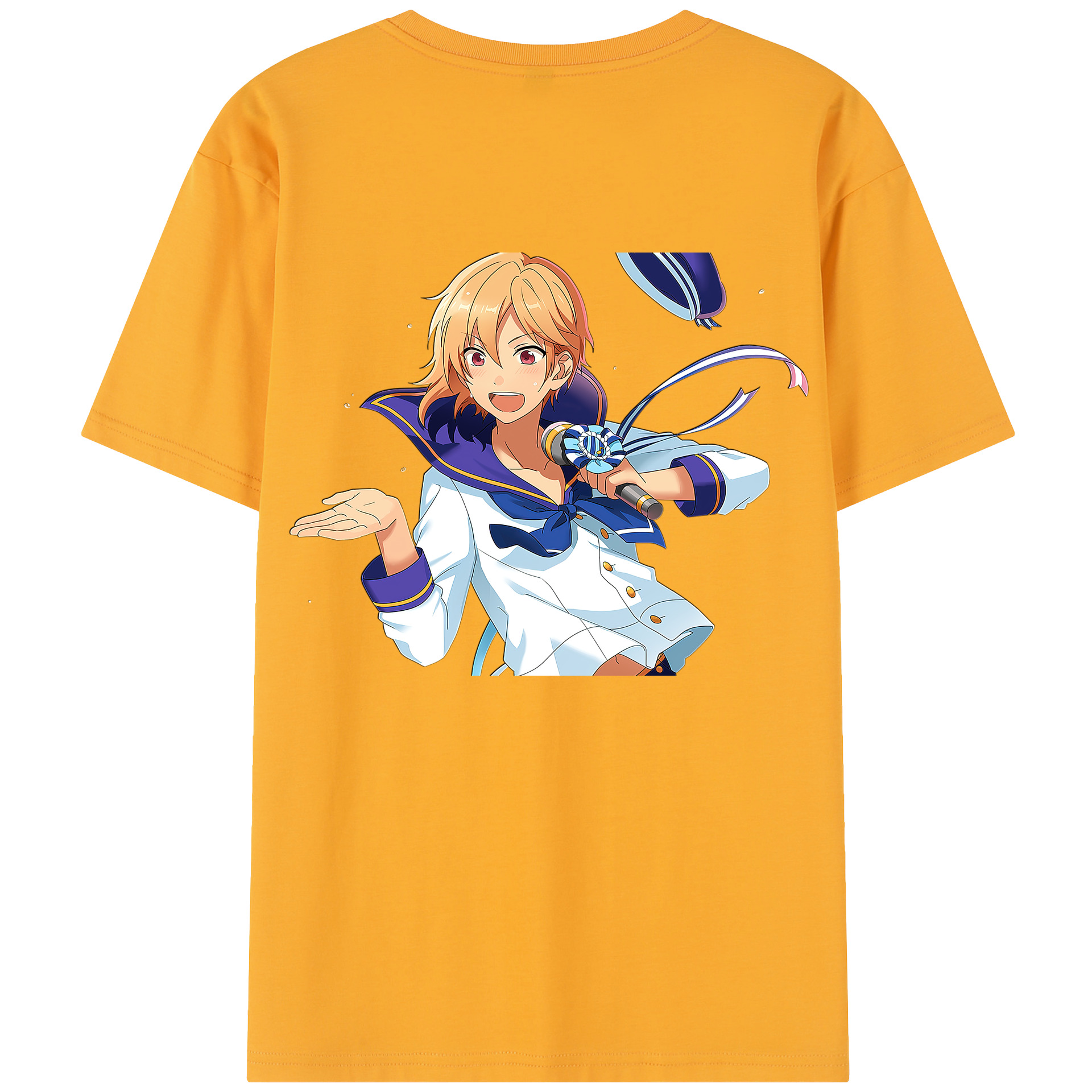 （画像用） あんさんぶるスターズ! Ensemble Stars 綿100％半袖Tシャツ（背面プリント）