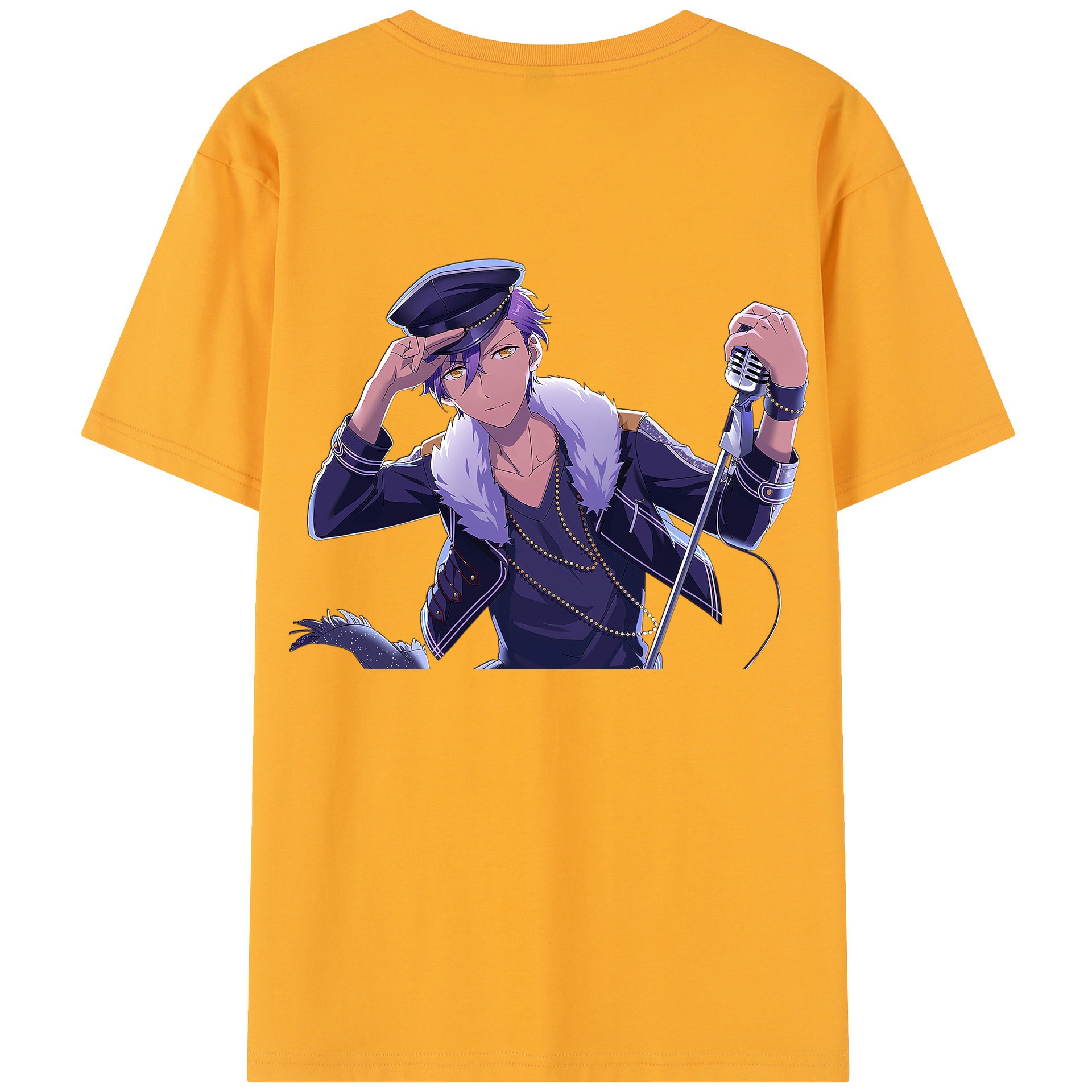 （画像用） あんさんぶるスターズ! Ensemble Stars 綿100％半袖Tシャツ（背面プリント）