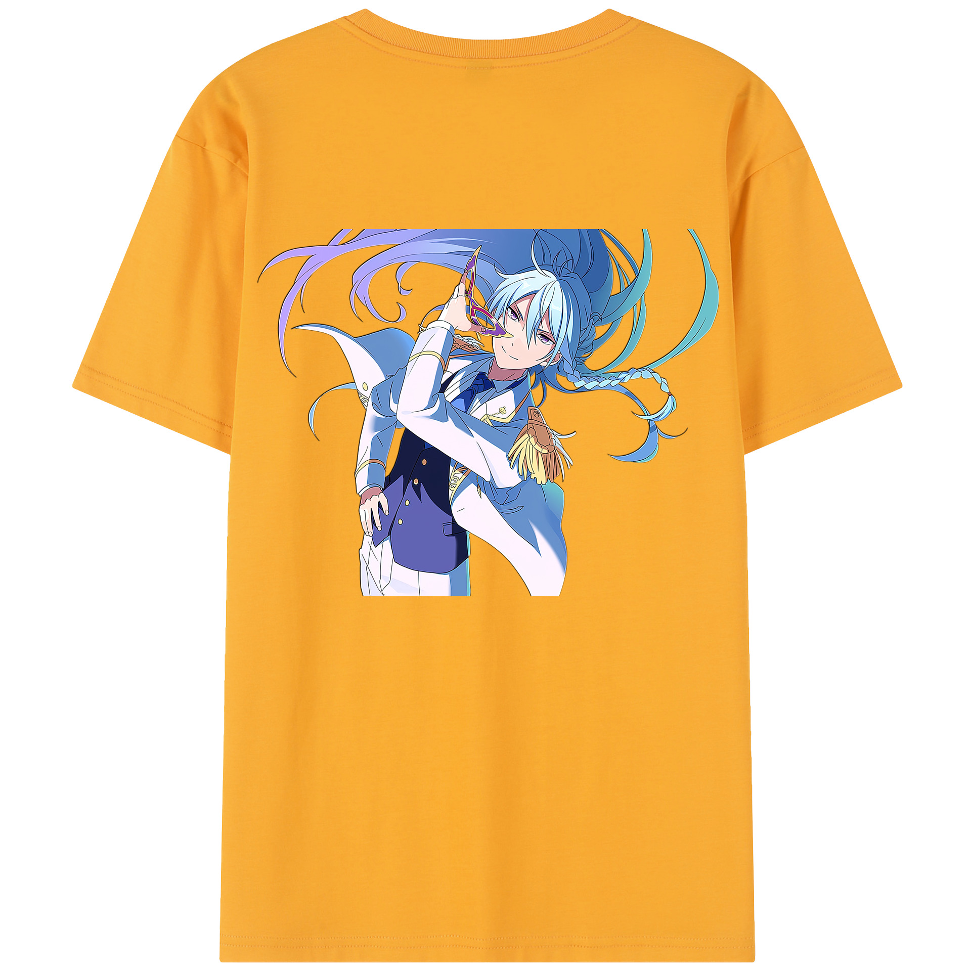 （画像用） あんさんぶるスターズ! Ensemble Stars 綿100％半袖Tシャツ（背面プリント）