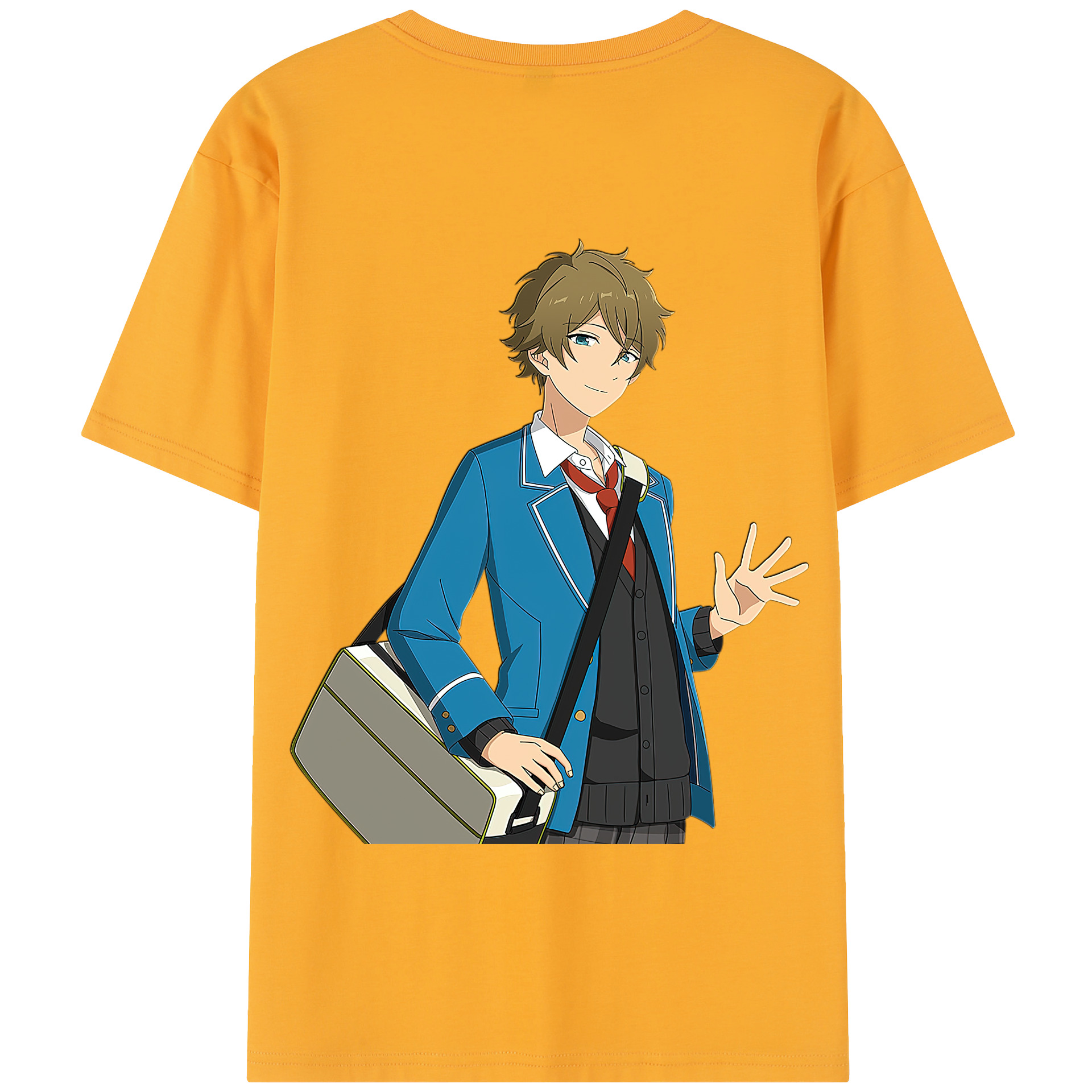 （画像用） あんさんぶるスターズ! Ensemble Stars 綿100％半袖Tシャツ（背面プリント）
