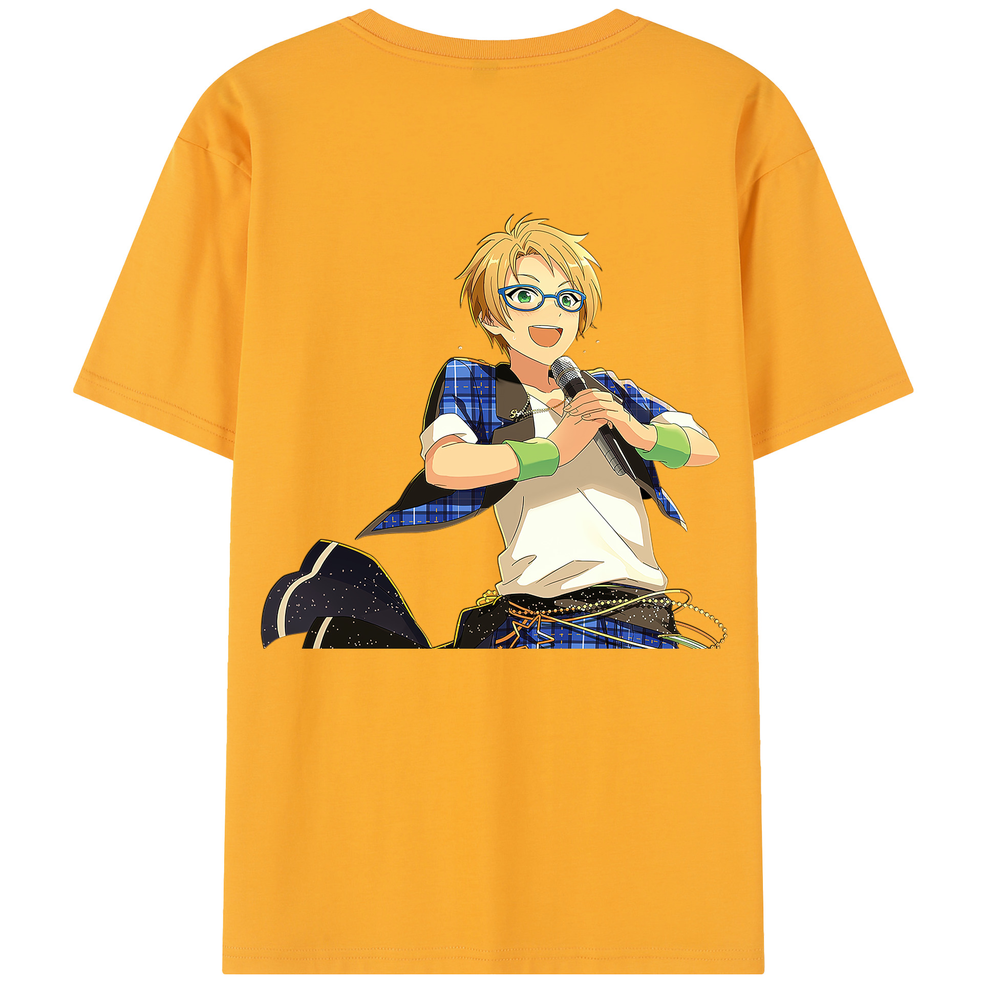 （画像用） あんさんぶるスターズ! Ensemble Stars 綿100％半袖Tシャツ（背面プリント）
