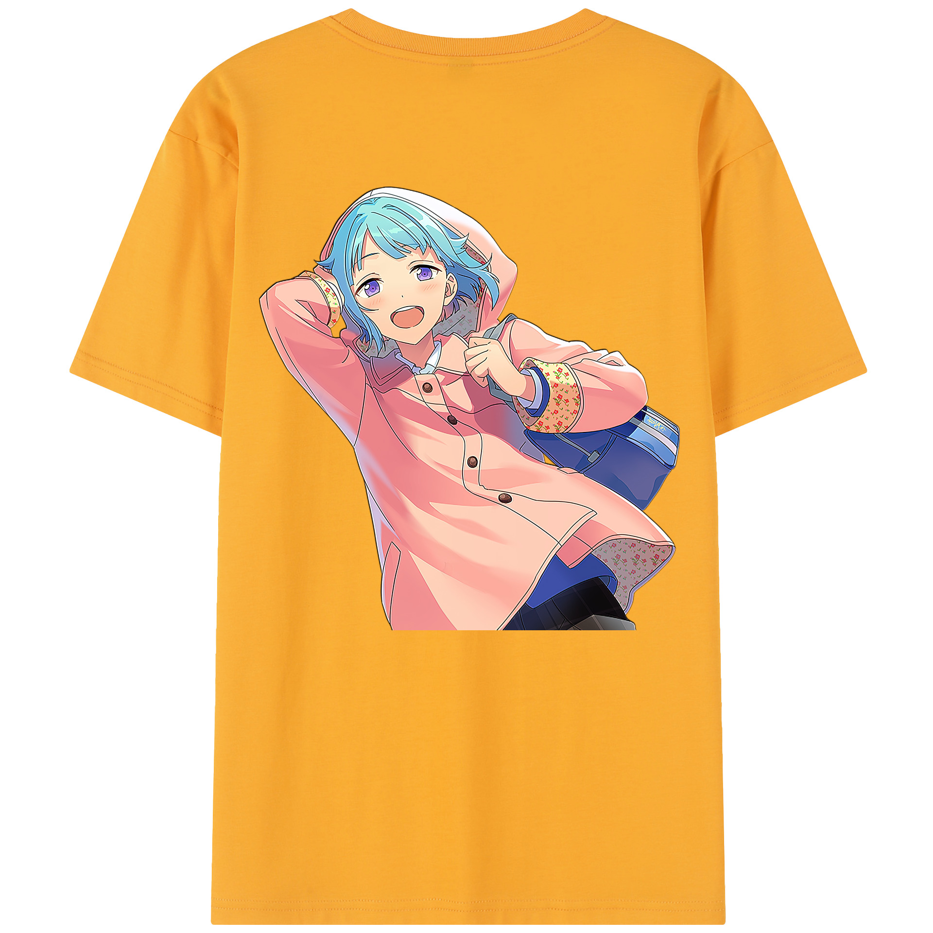 （画像用） あんさんぶるスターズ! Ensemble Stars 綿100％半袖Tシャツ（背面プリント）