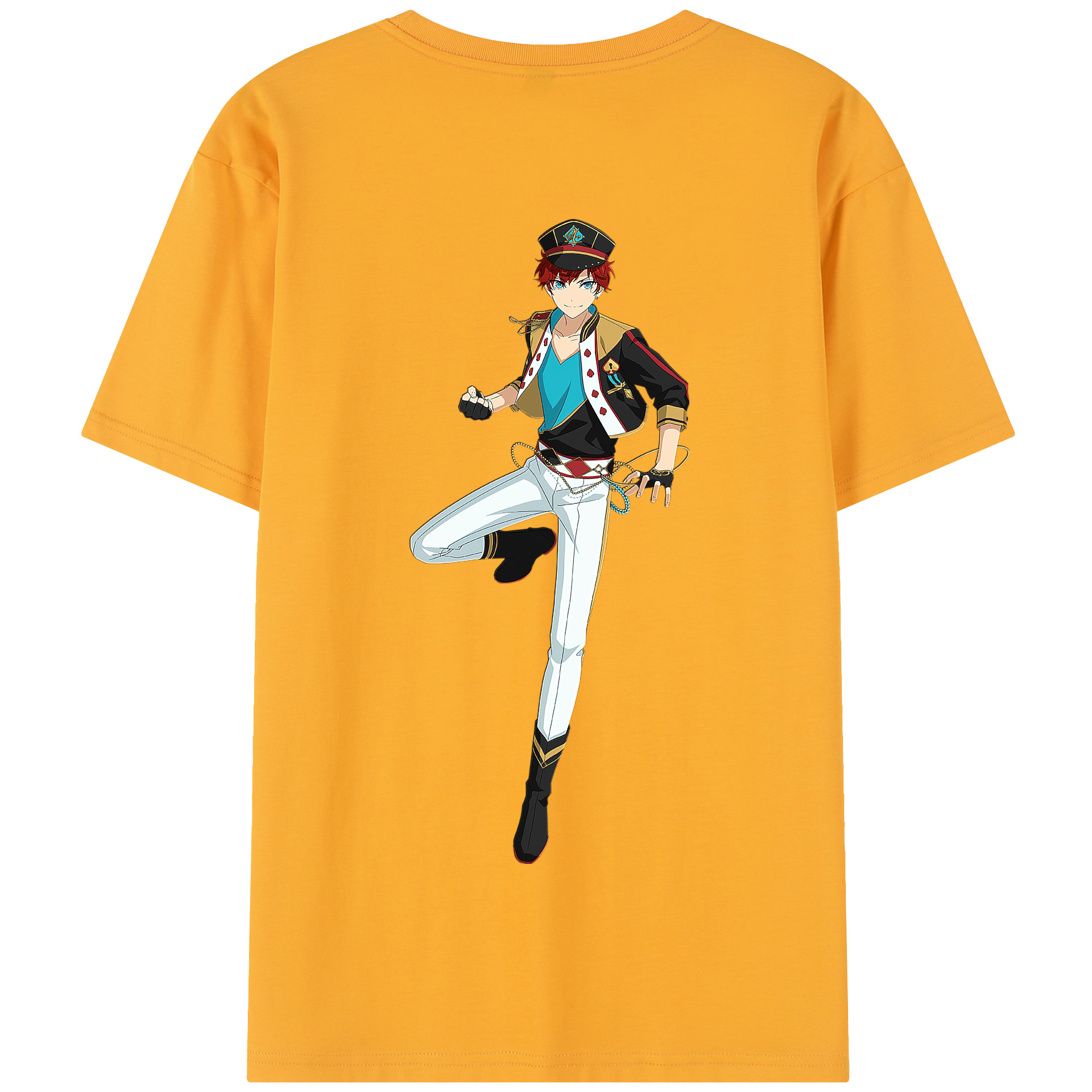（画像用） あんさんぶるスターズ! Ensemble Stars 綿100％半袖Tシャツ（背面プリント）
