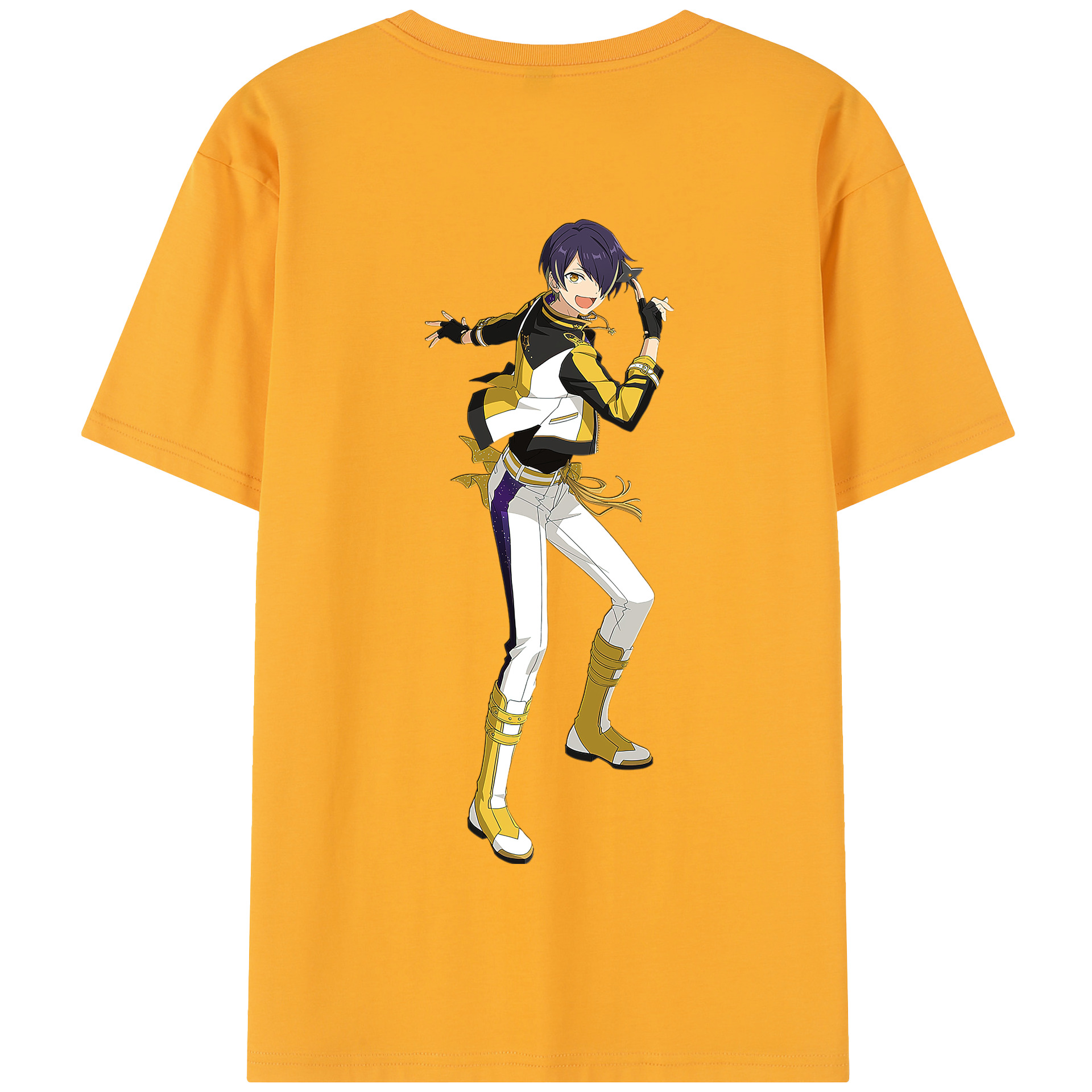 （画像用） あんさんぶるスターズ! Ensemble Stars 綿100％半袖Tシャツ（背面プリント）
