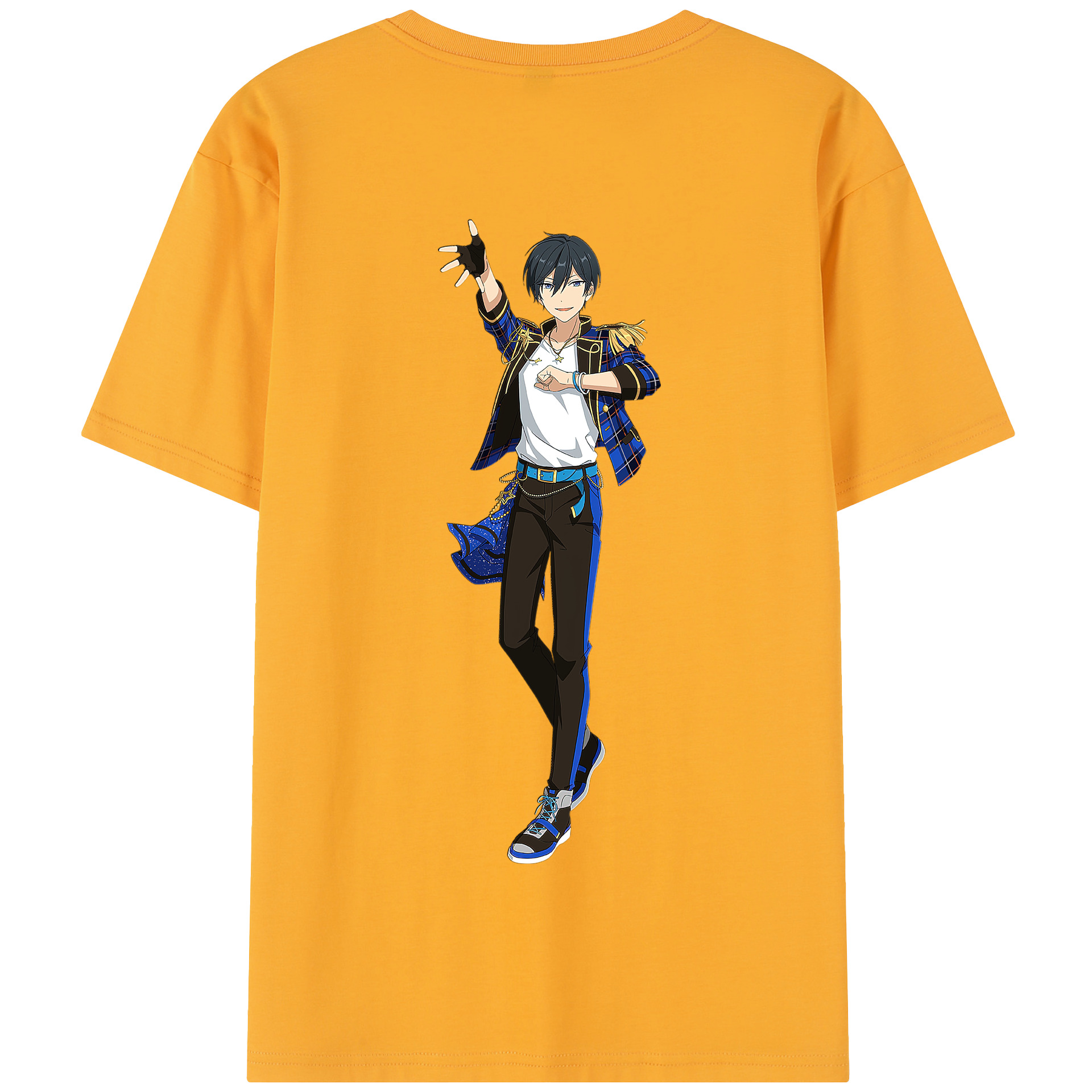 （画像用） あんさんぶるスターズ! Ensemble Stars 綿100％半袖Tシャツ（背面プリント）
